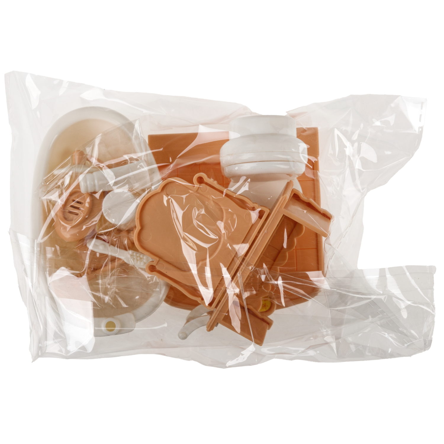 Игровой набор 1TOY Мой маленький мир Столовая и ванная