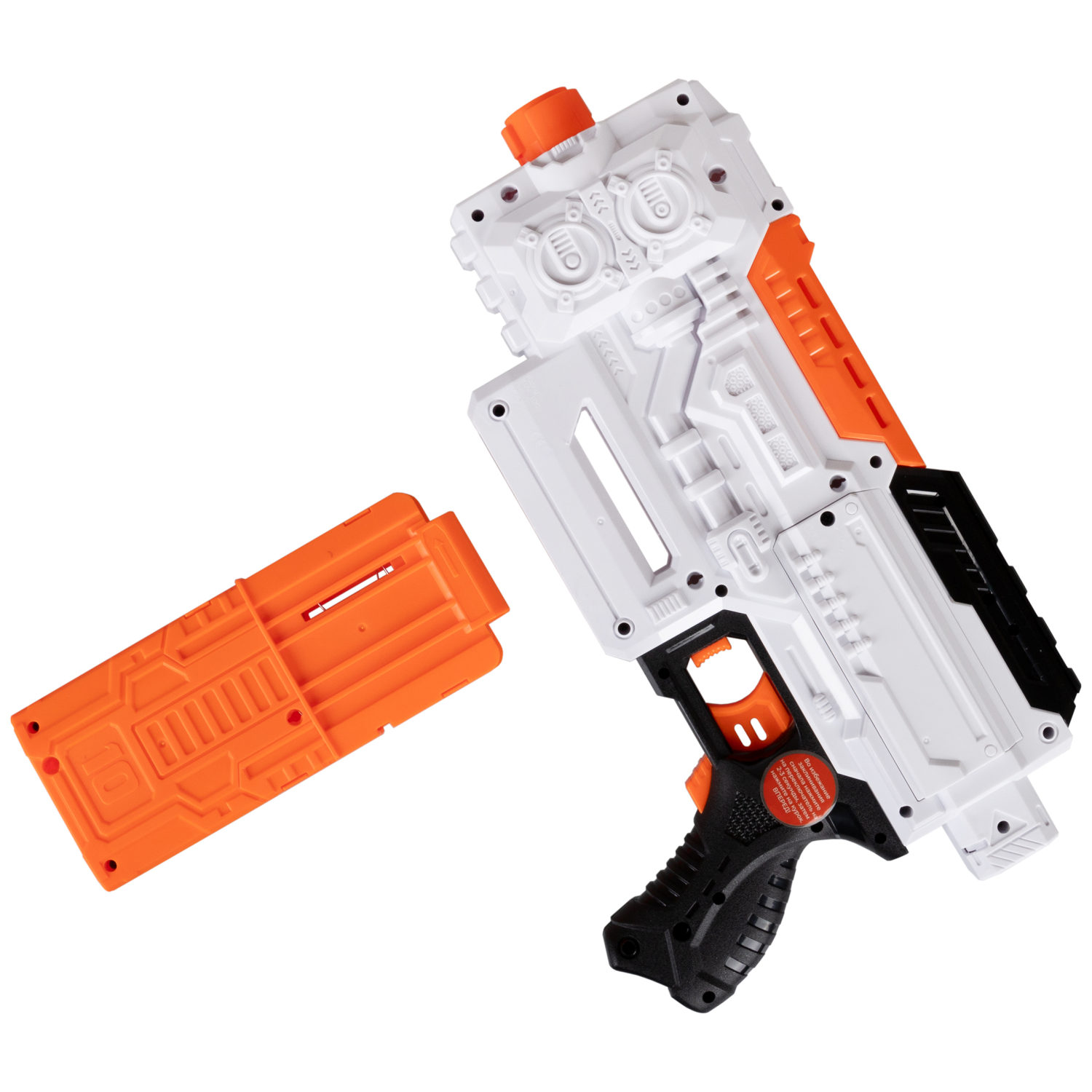 1toy Funmax "A53" бластер электромеханический, обойма на 12 выстрелов, в комплекте 24 EVA снаряда.