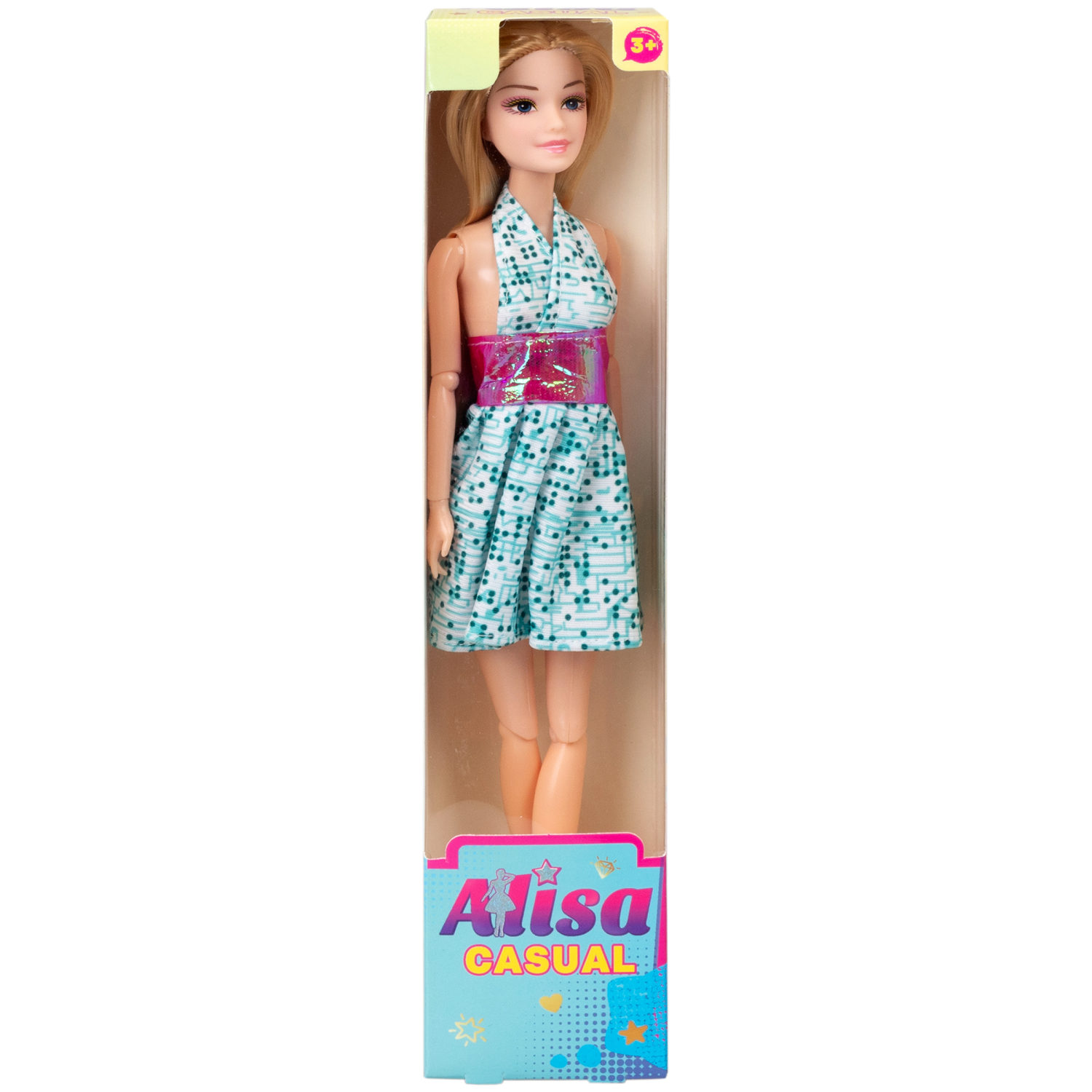 Кукла Alisa Casual в повседневной одежде, с гнущимися руками и ногами, 29 см, в ассортименте, 1 шт.