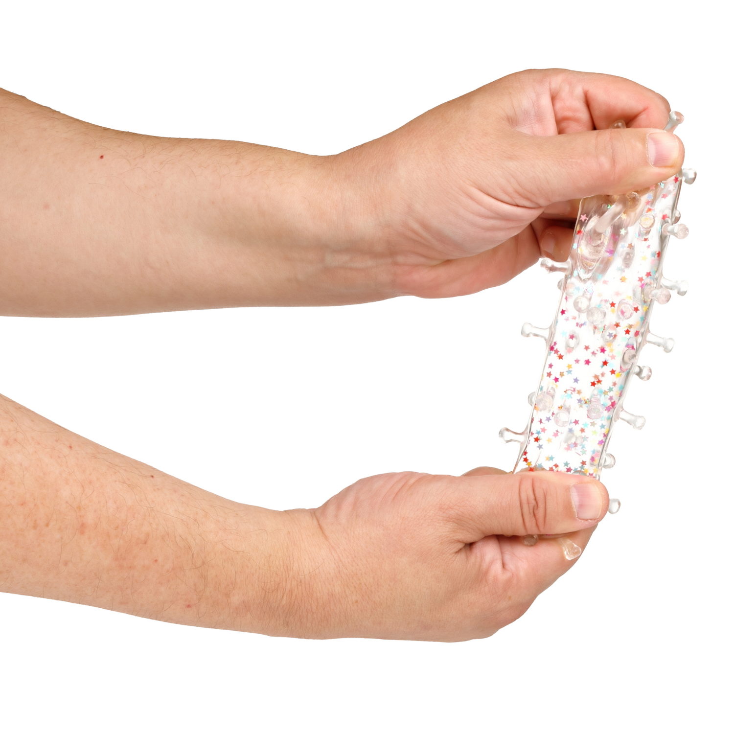 Игрушка ДУТИКИ 1TOY Вирус, прозрачный, максимальный размер 25 см, 3 вида в ассортименте