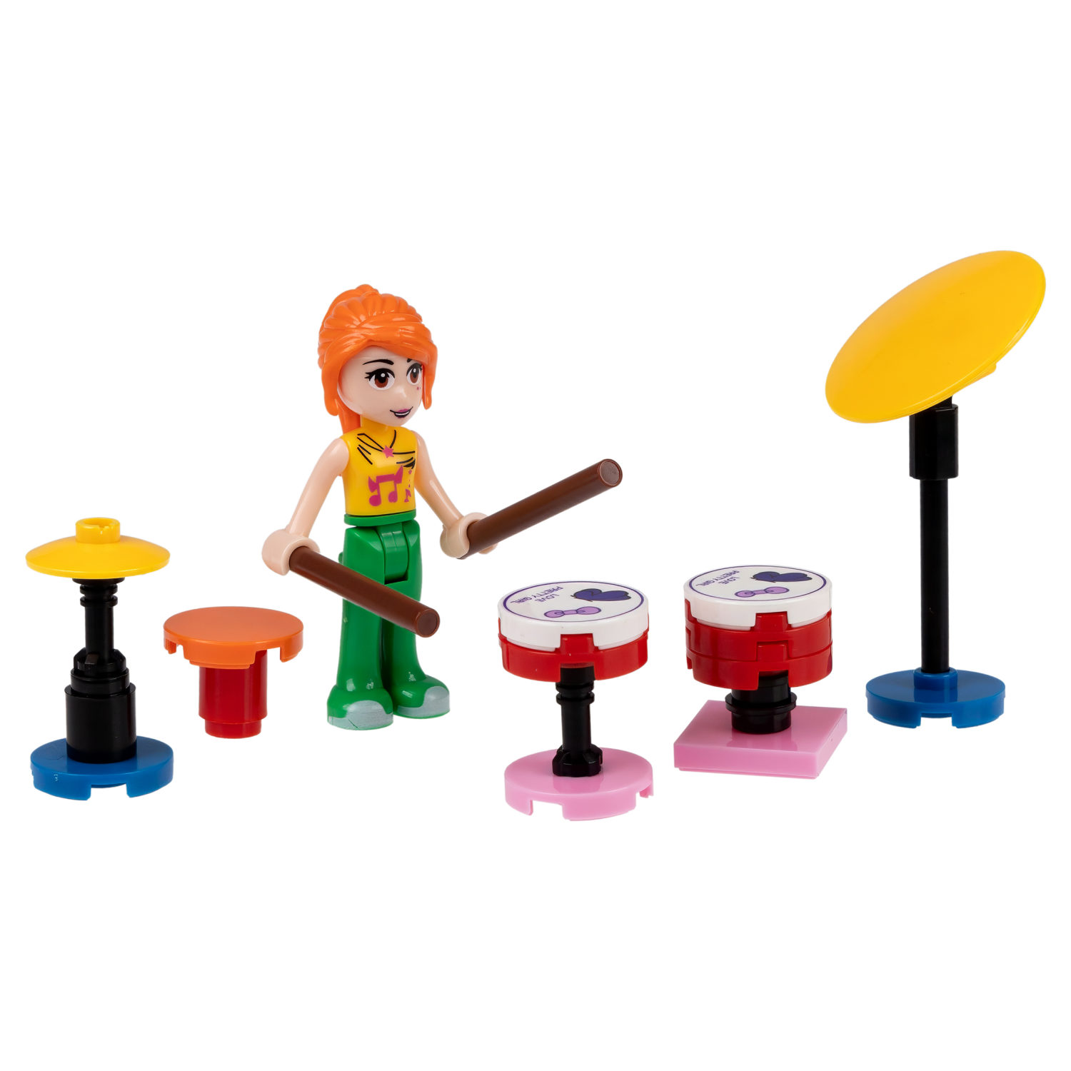 Конструктор 1TOY Blockformers "Веселые подружки", 6 видов