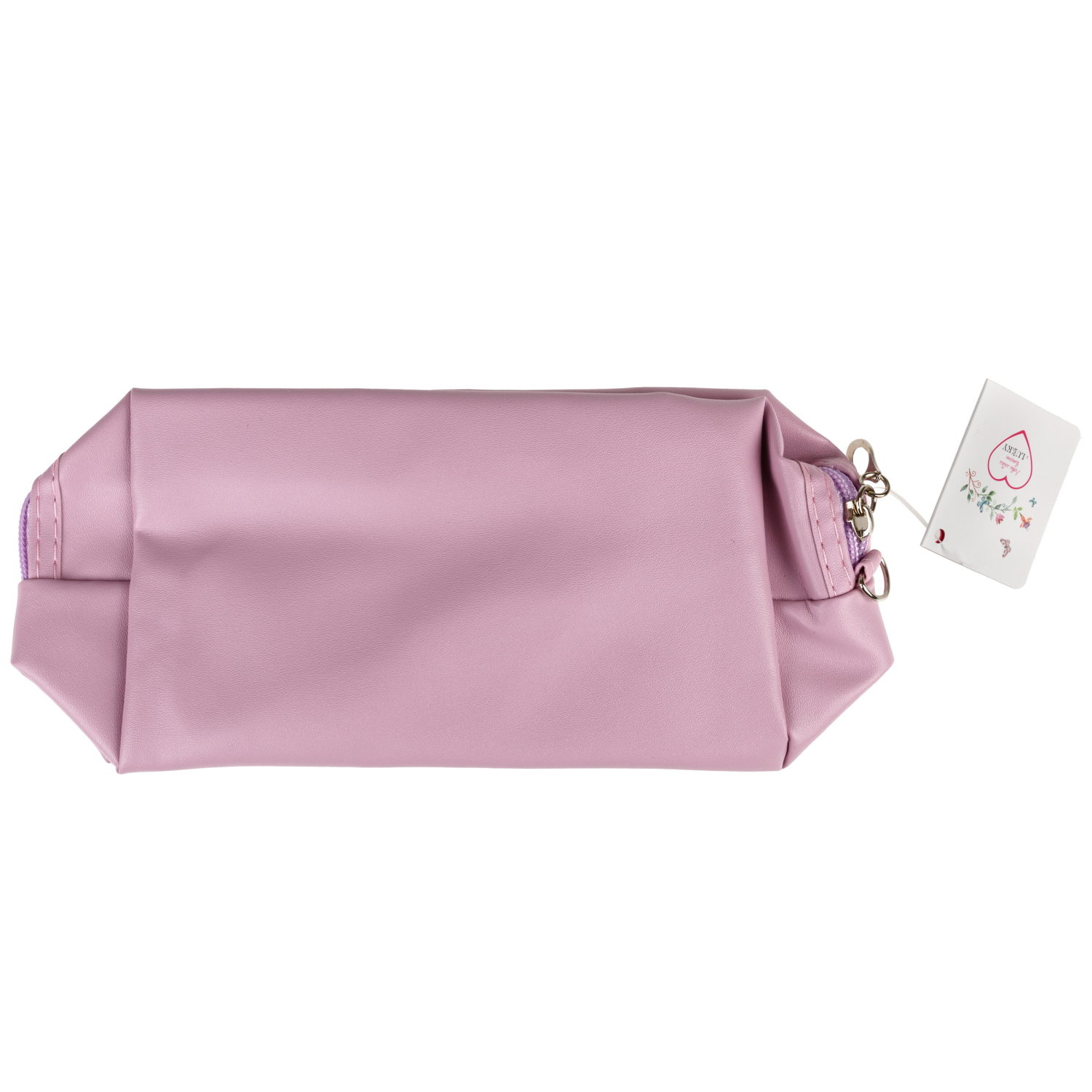 Косметичка с вышивкой плюшевыми буквами Lukky Glam Style, 18*10*8 см