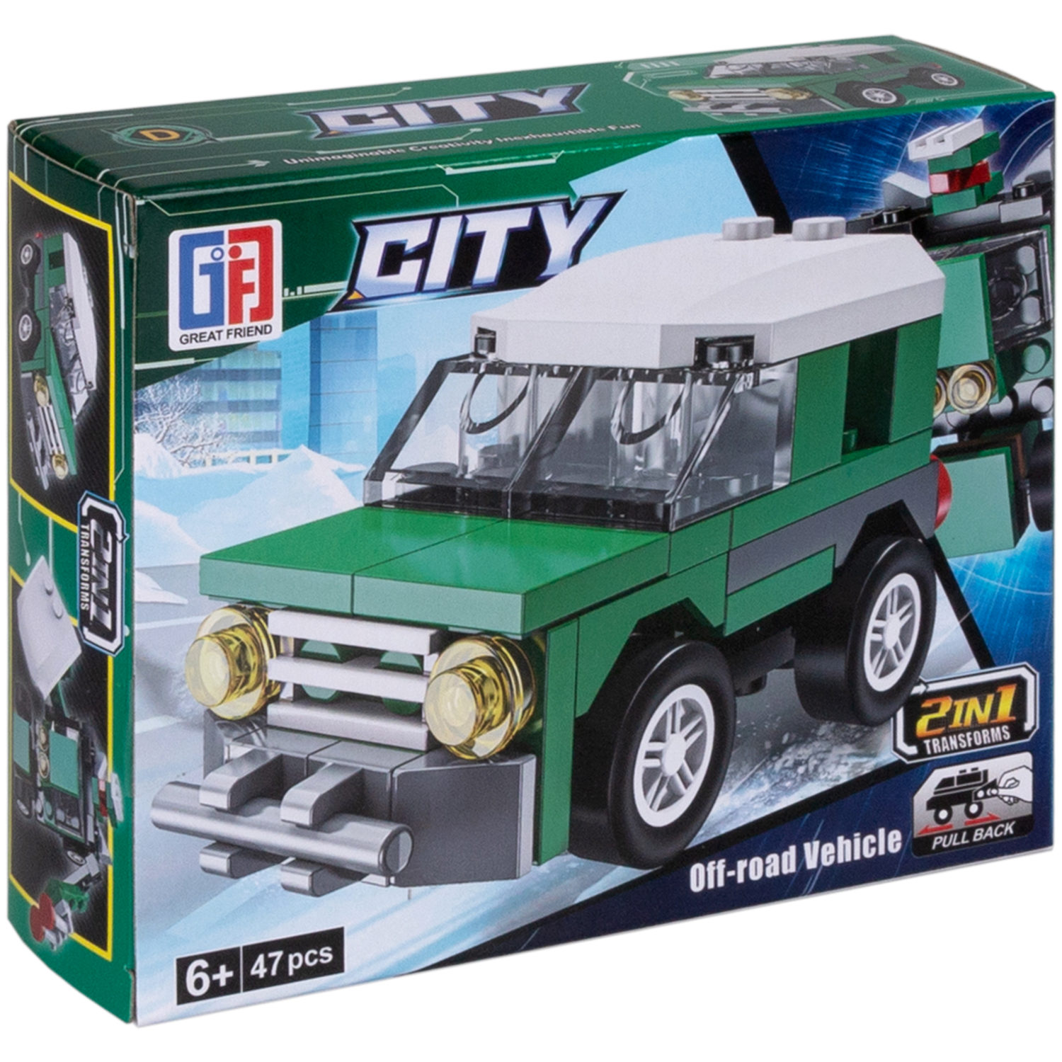 1toy Blockformers Городские службы конструктор, в асс. 4 вида