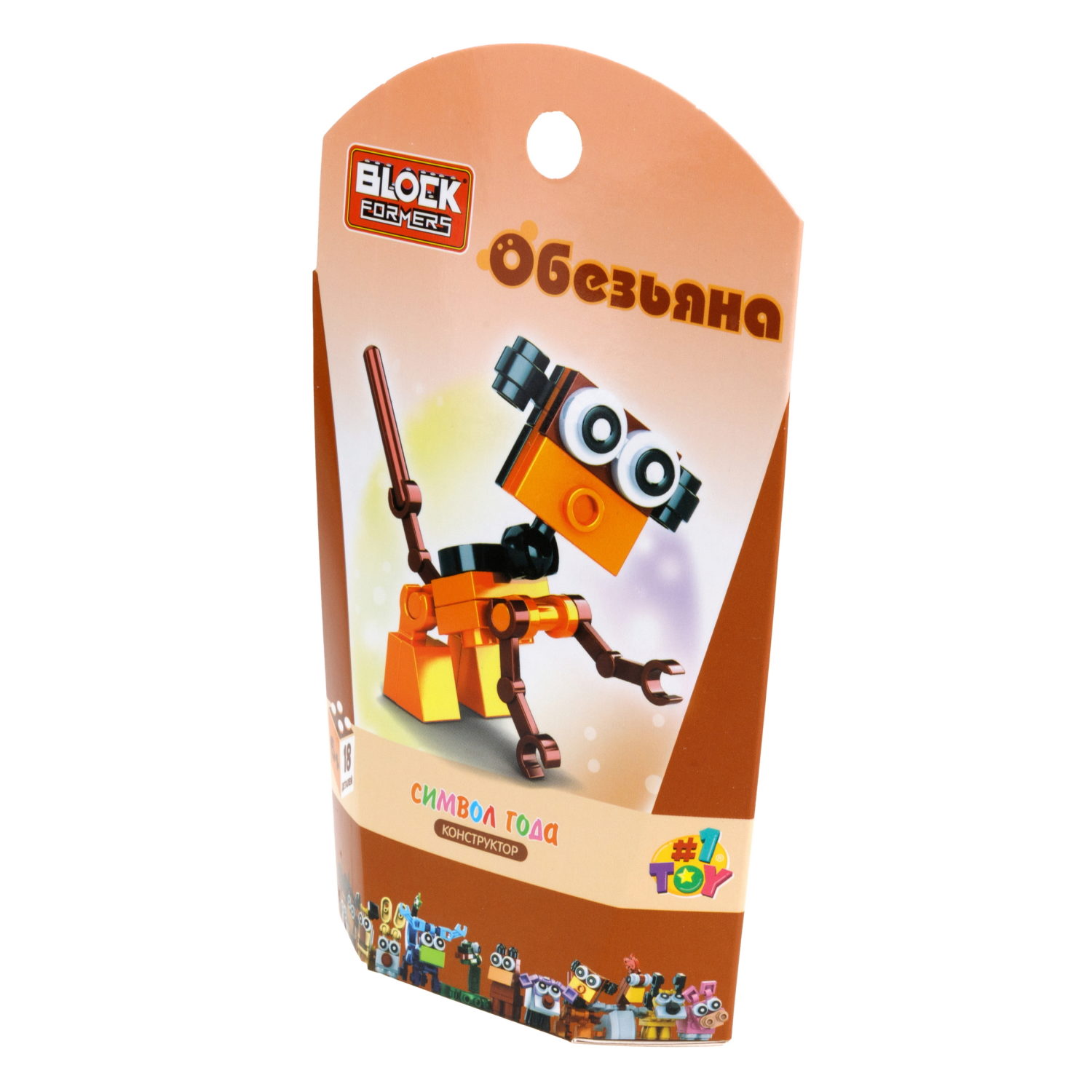 1TOY конструктор Blockformers "Символ года", 12 видов в ассортименте
