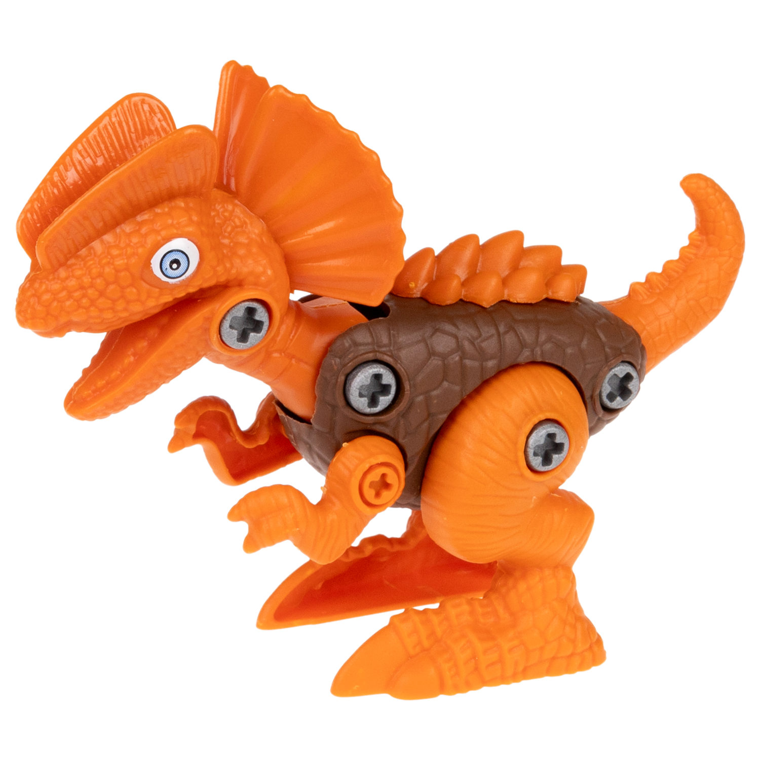 Конструктор 1TOY Динопарк "Клетка с динозавром", с отверткой, винтовой