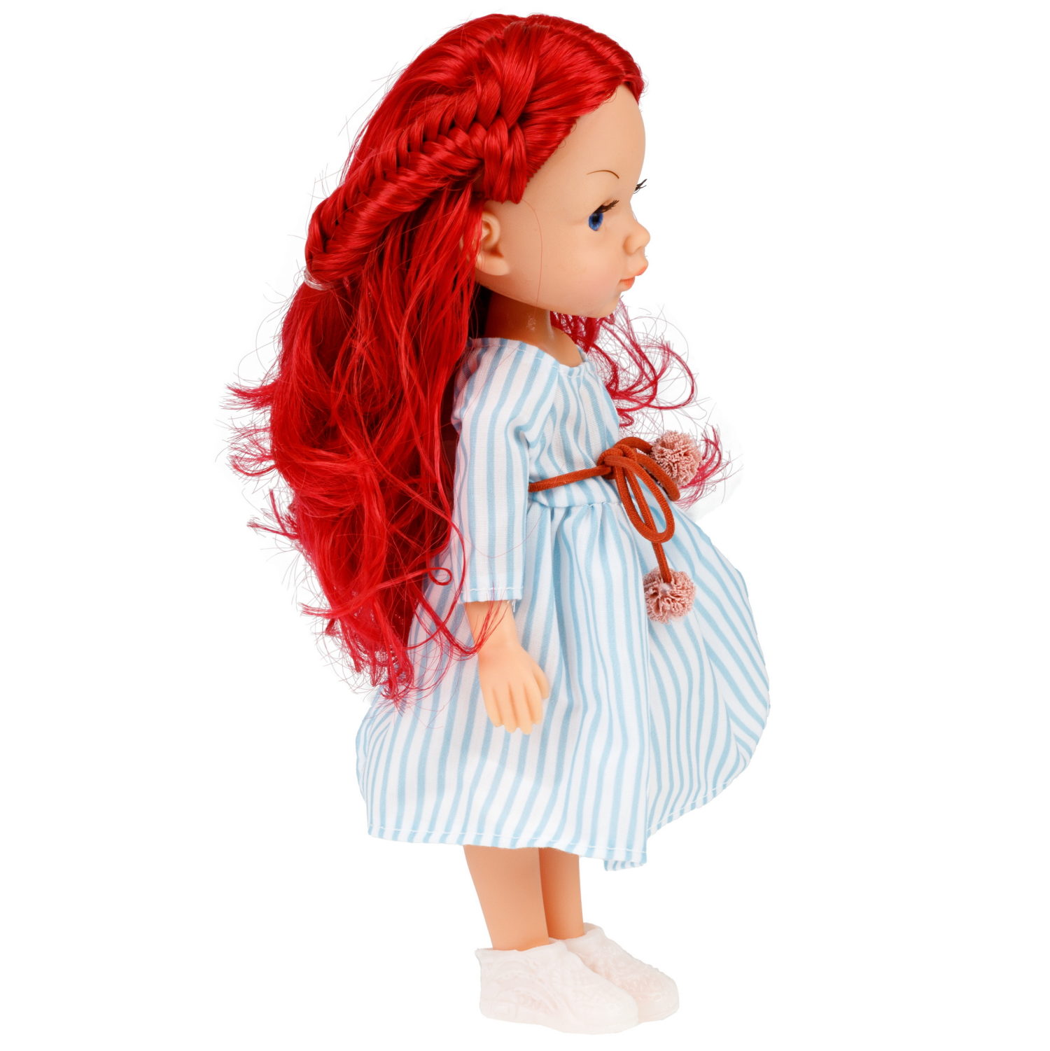 Кукла для девочки 1TOY Alisa испанский стиль, с длинными волосами, маленькая, 23 см