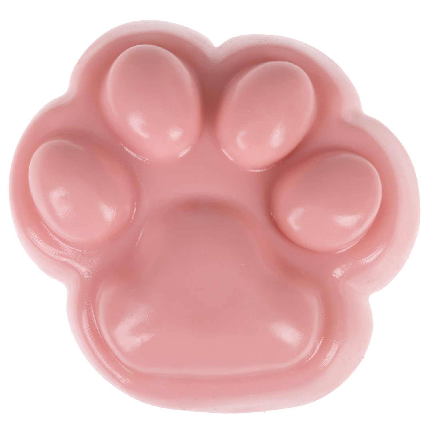 Игрушка-антистресс 1TOY Крутой замес Залиплющ, Дай лапу, таба лапка, розовая