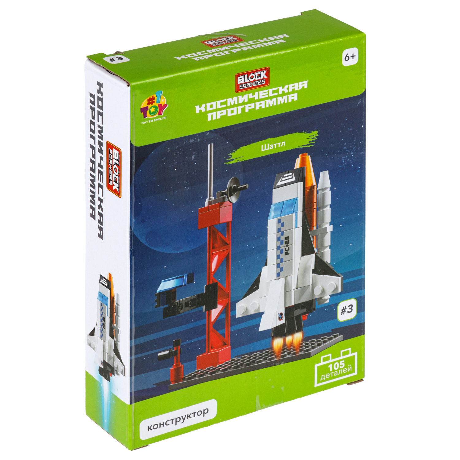 1TOY конструктор Blockformers "Космическая программа", в ассортименте 4 вида