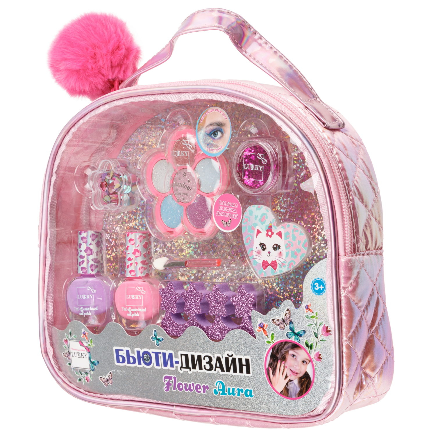 Набор детской декоративной косметики Lukky Бьюти Дизайн Flower Aura
