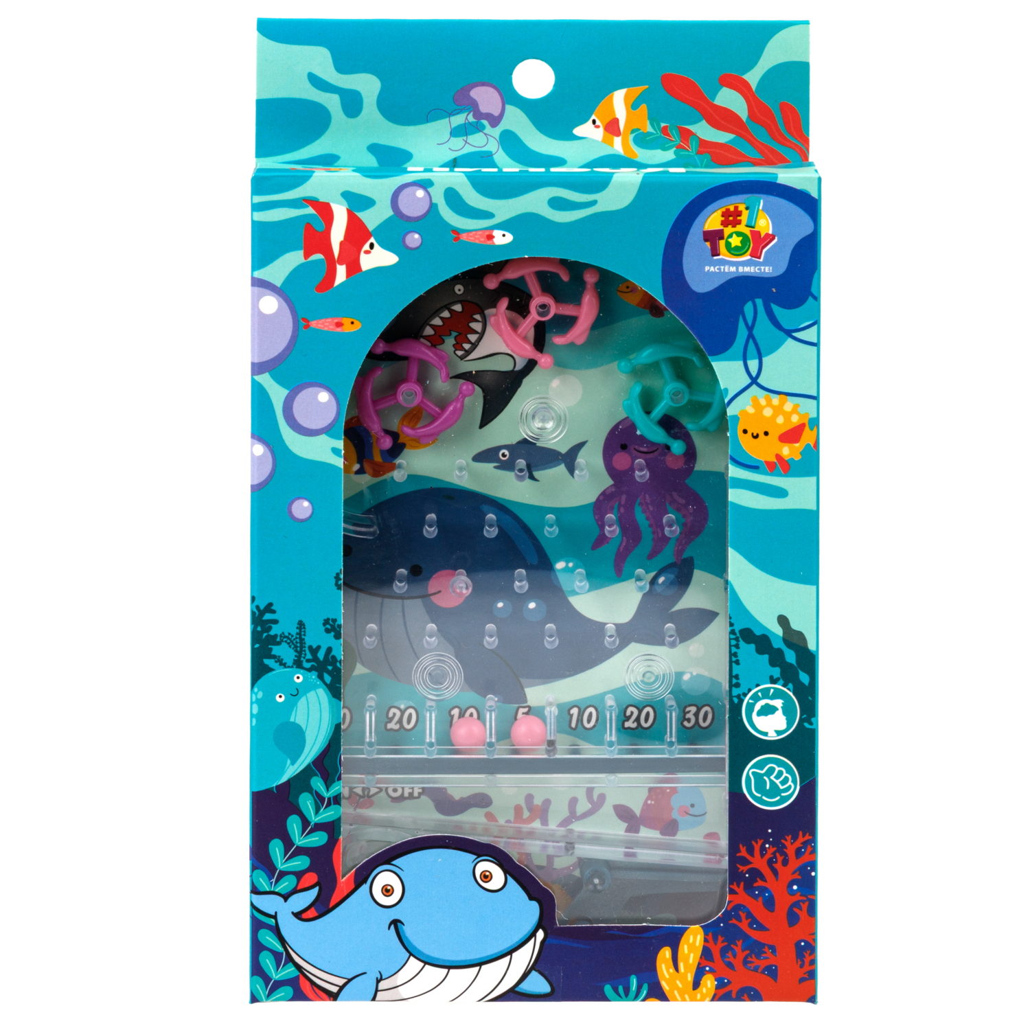 Настольная игра 1TOY Игродром Пинбол в ассортименте