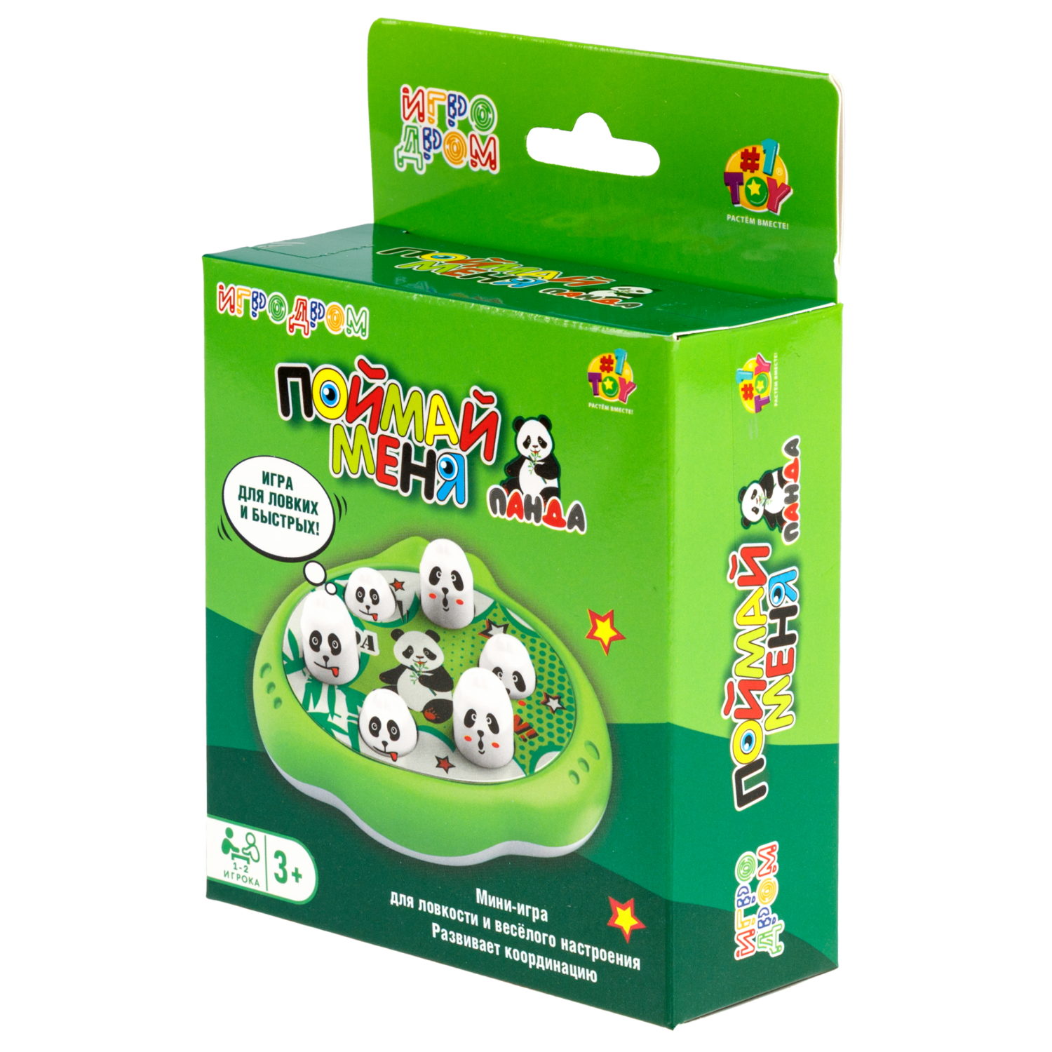 Настольная игра 1TOY Игродром Поймай меня, мини, в ассортименте