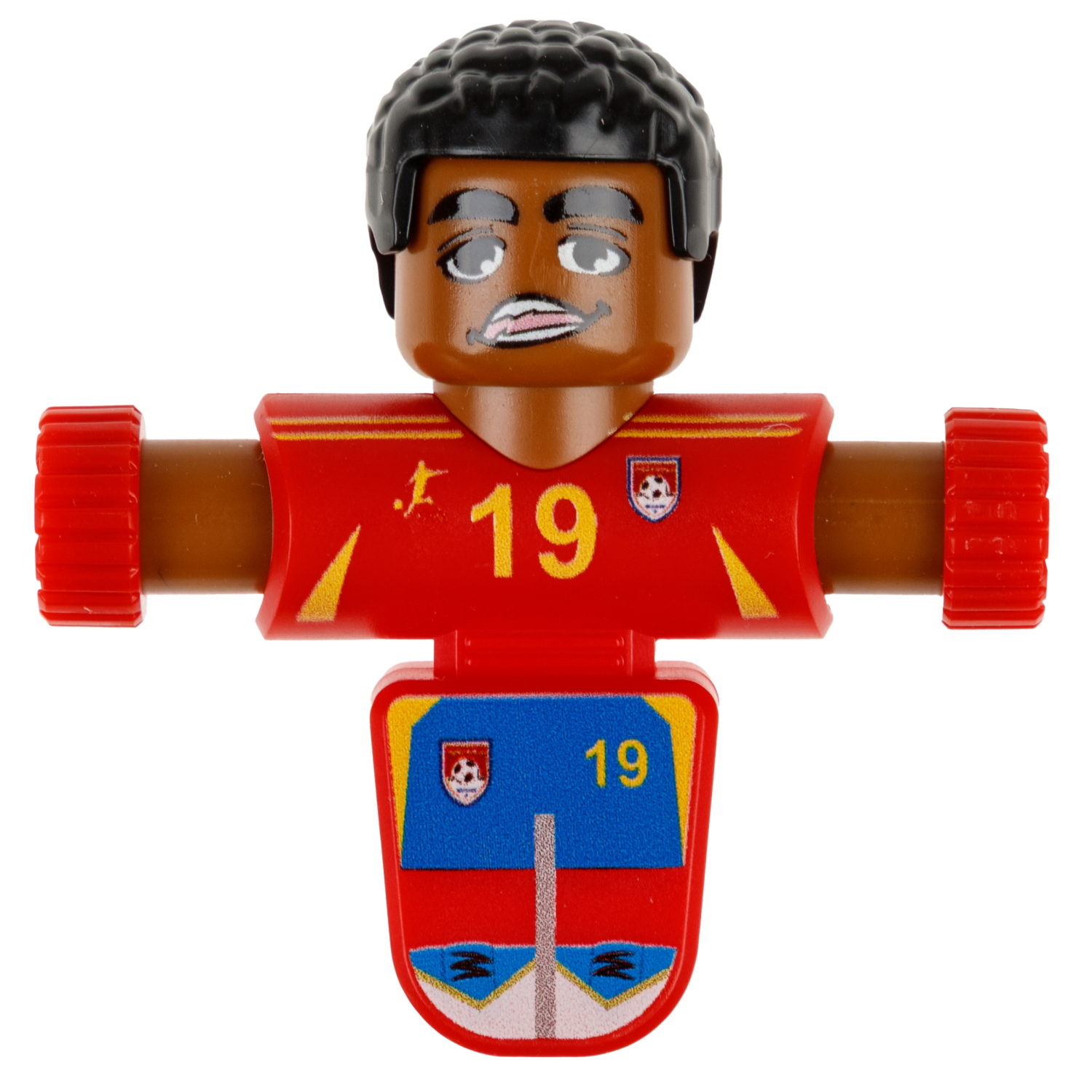 Фиджетбол 1TOY Легенды футбола Бразилия - Испания, 2 футболиста