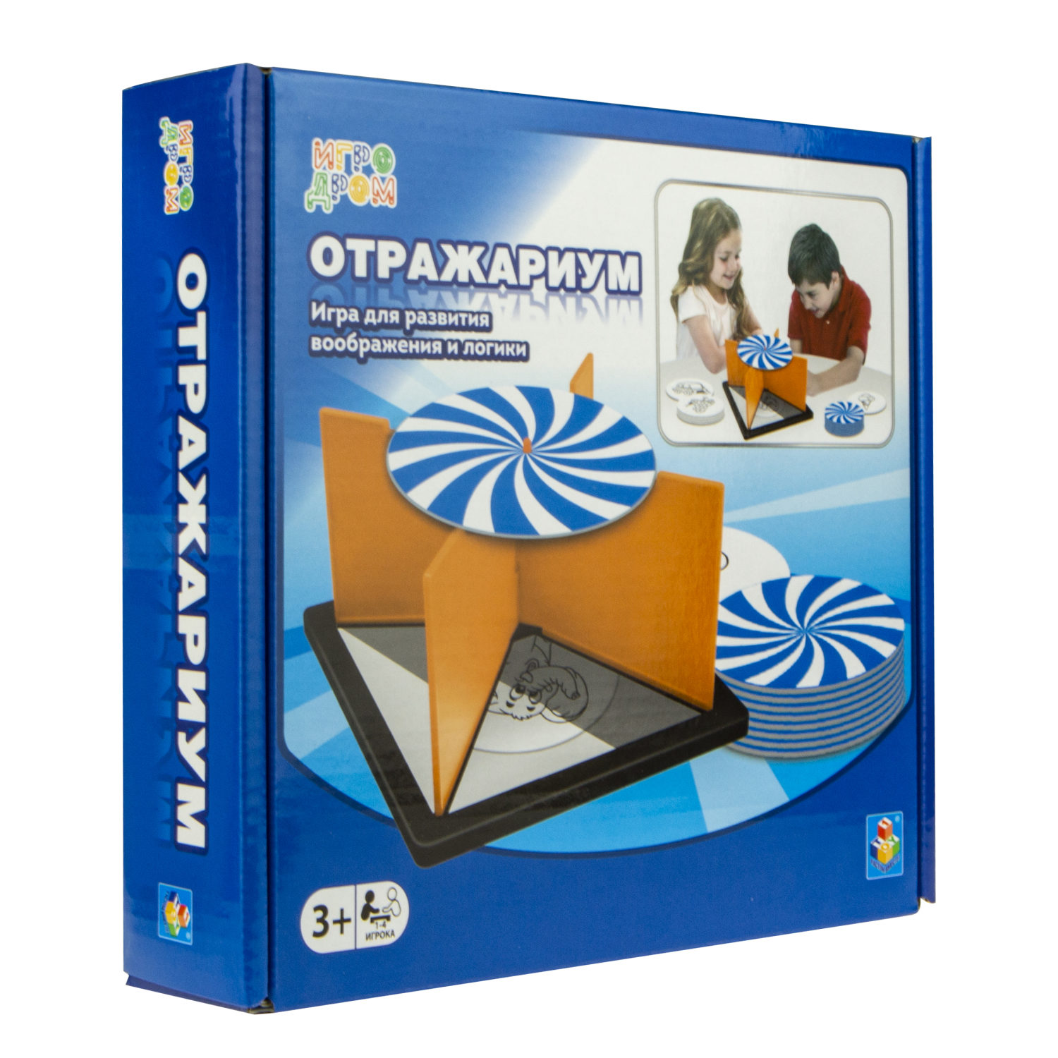 Игра настольная 1TOY ИГРОДРОМ "Отражариум"