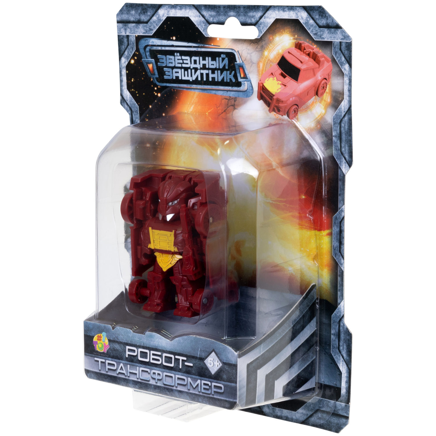 Робот - трансформер 1toy Звёздный защитник Автомобиль, машинка детская, игрушка для мальчиков и девочек