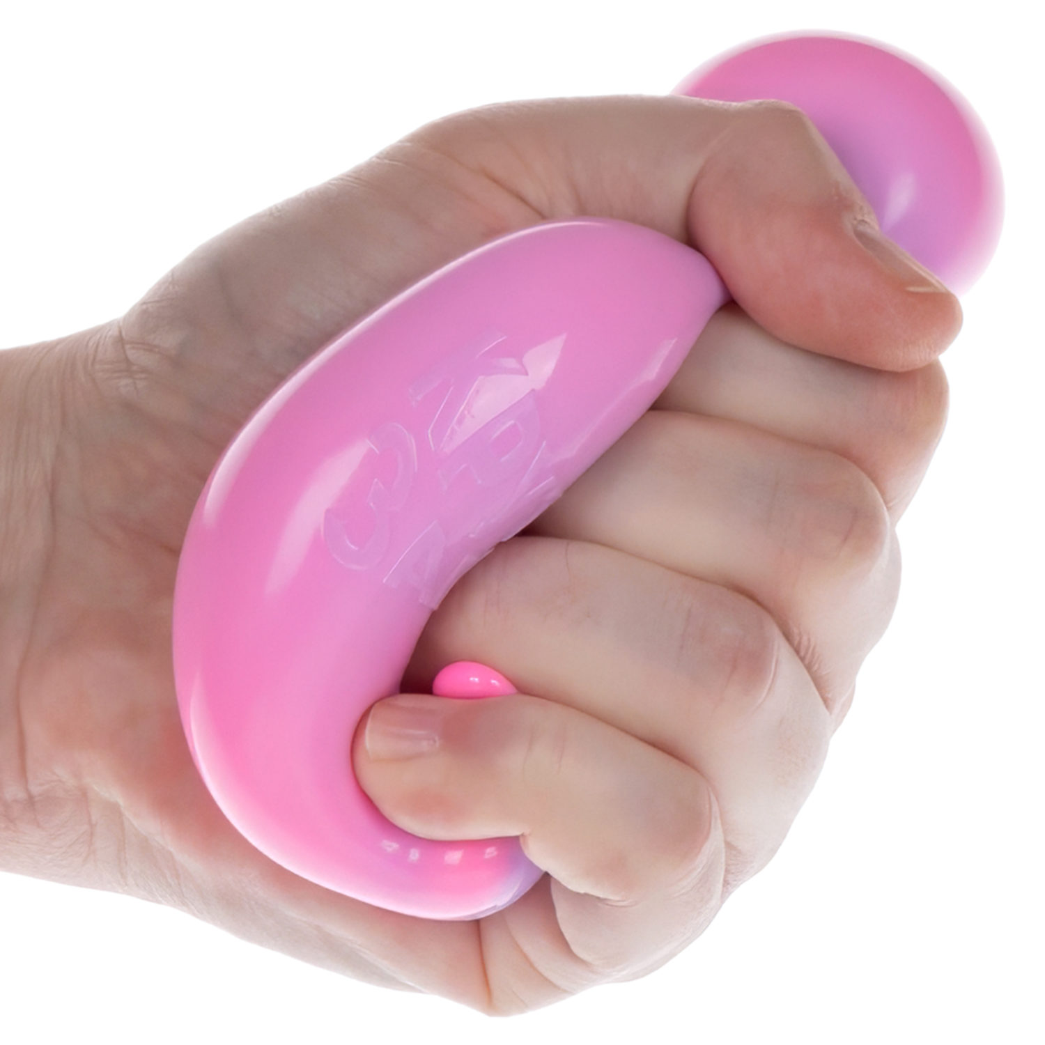 Игрушка-антистресс 1TOY Крутой замес Плюшарик, меняет цвет, 6 см, сиреневый