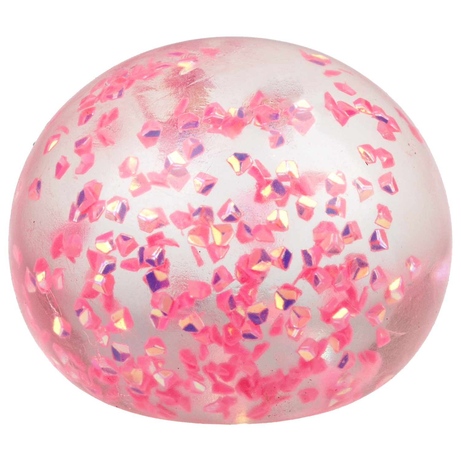 1toy Крутой замес Супергель шар бриллиант 6 цв.в асс.6см, в ПВХ кор., 12шт.в дб.