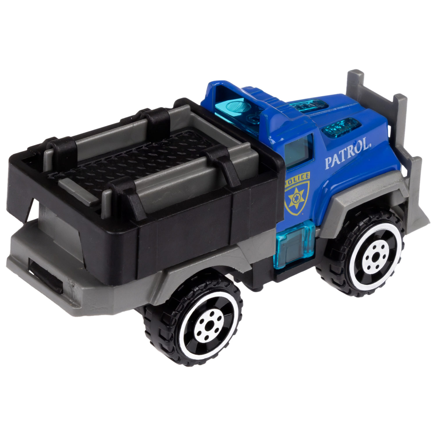 1toy Экстренные службы металлическая машинка 1:64 блистер, в асс. 12 шт.