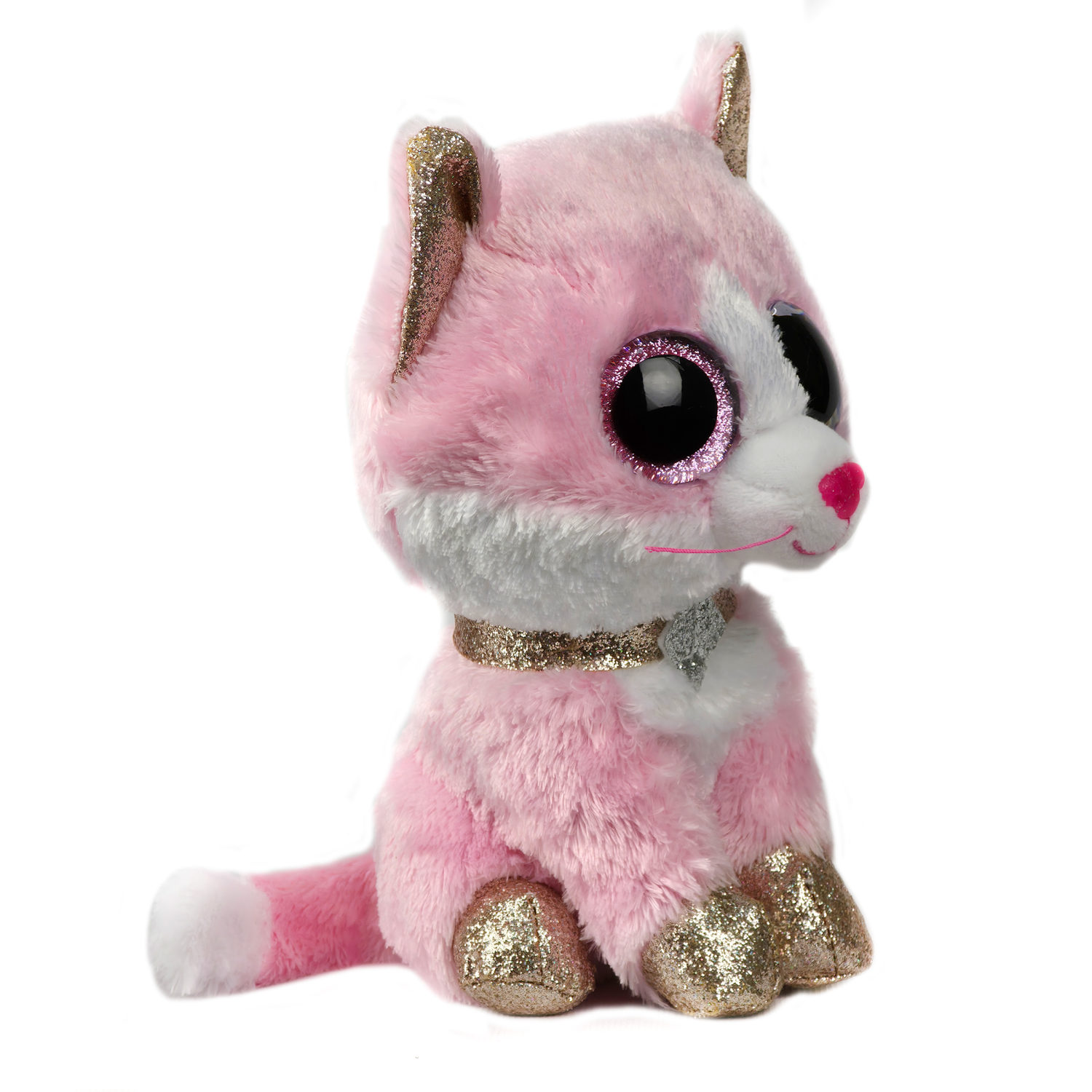 Мягкая игрушка TY Розовая Кошечка Фиона, 25 см