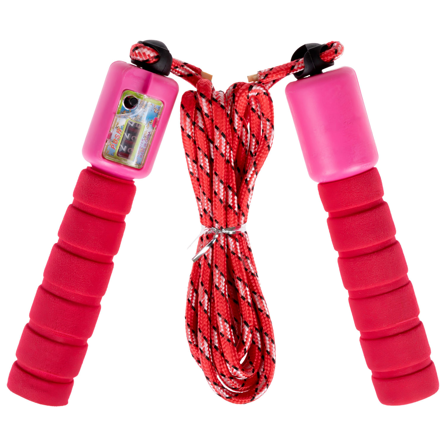 Скакалка с счетчиком Like Nastya, EVA-ручки, 242 см