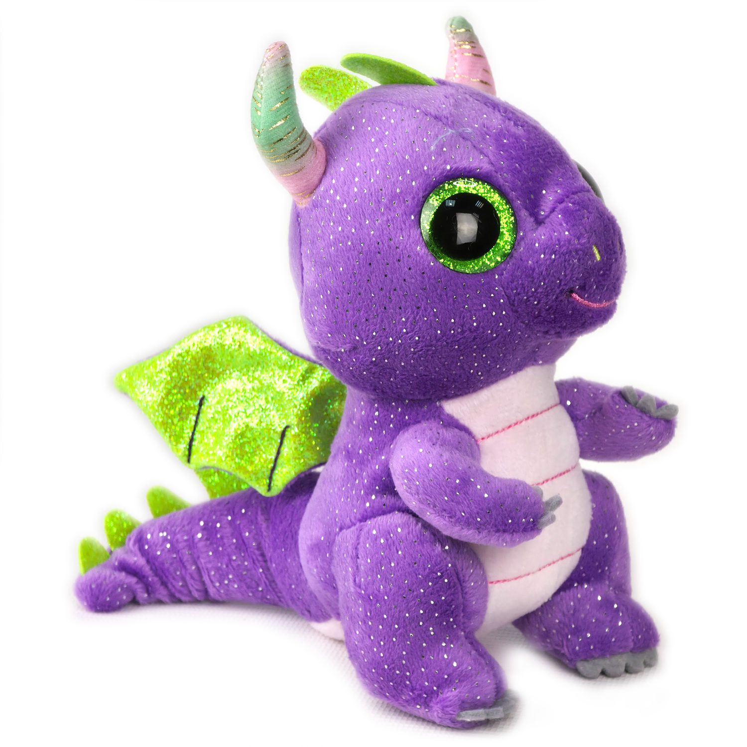 Мягкая игрушка TY Beanie Boo's пурпурный дракончик Daphne, 15 см