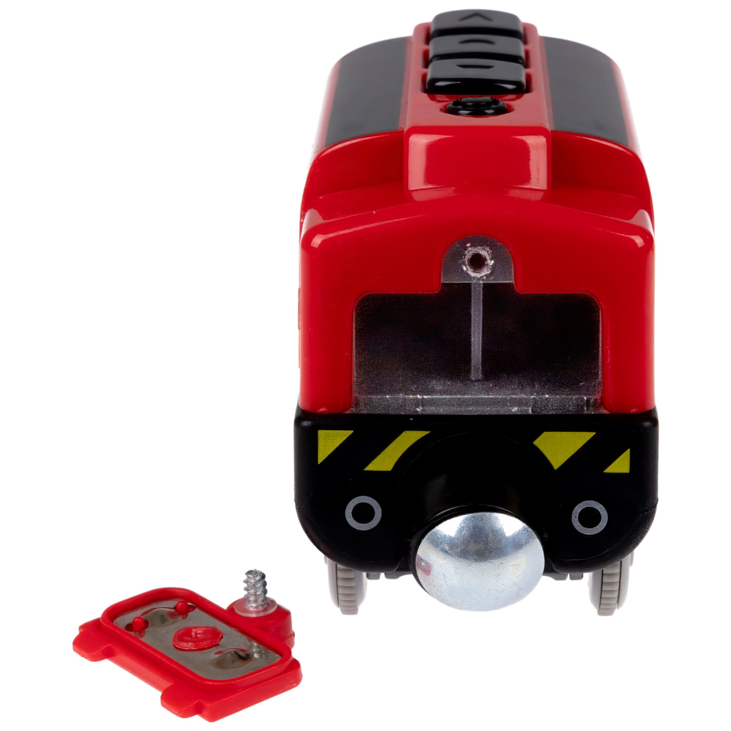 Деревянная железная дорога 1TOY GOODOK с электропоездом, 24 элемента