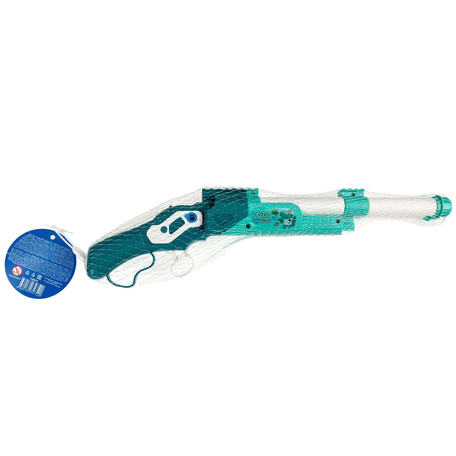 Водный пистолет 1TOY Аквамания, 39х11х4,6 см