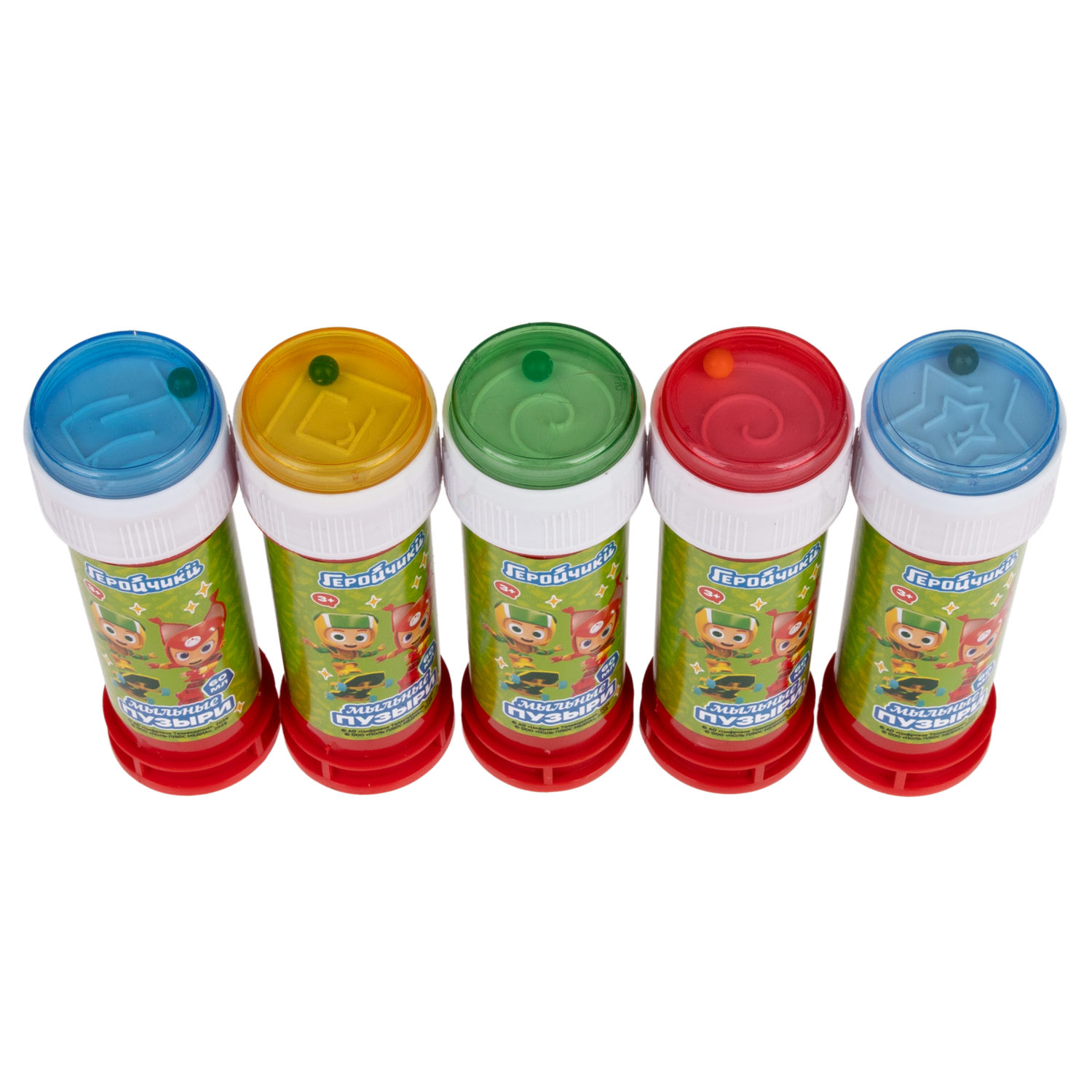 1TOY Геройчики, мыльные пузыри, 60 мл