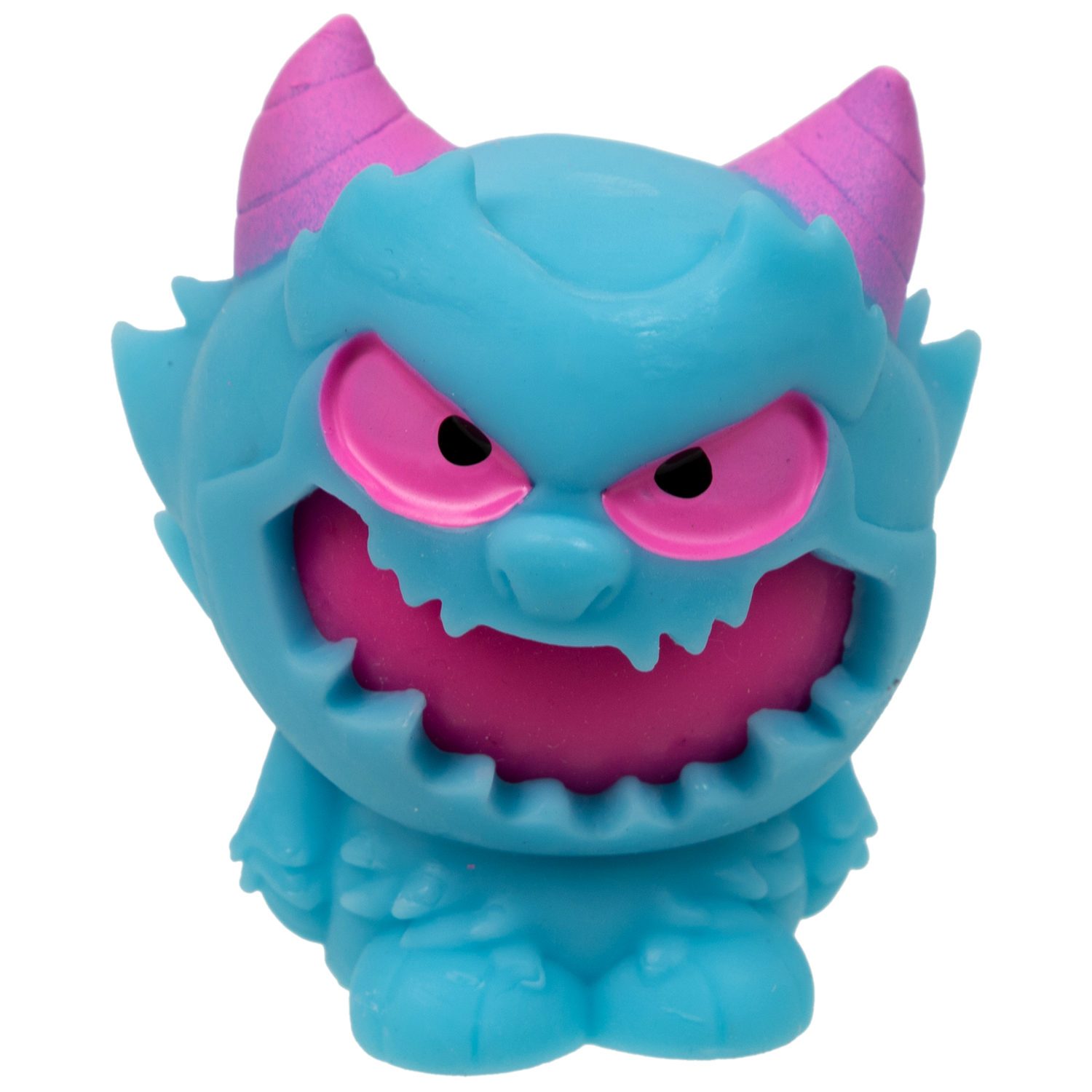 Игрушка-сюрприз 1TOY MONSTER BALL Крутой замес, антистресс, тянущиеся фигурки с шаром внутри, сквиши, 1 шт.