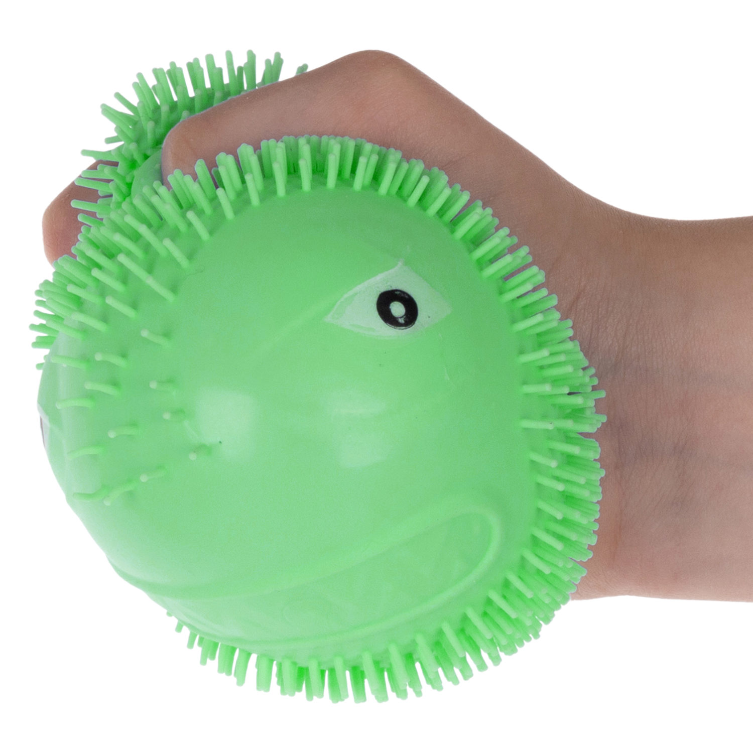 1Toy Йо-Ёжик "Монстры", 8х8 cм, зелёный