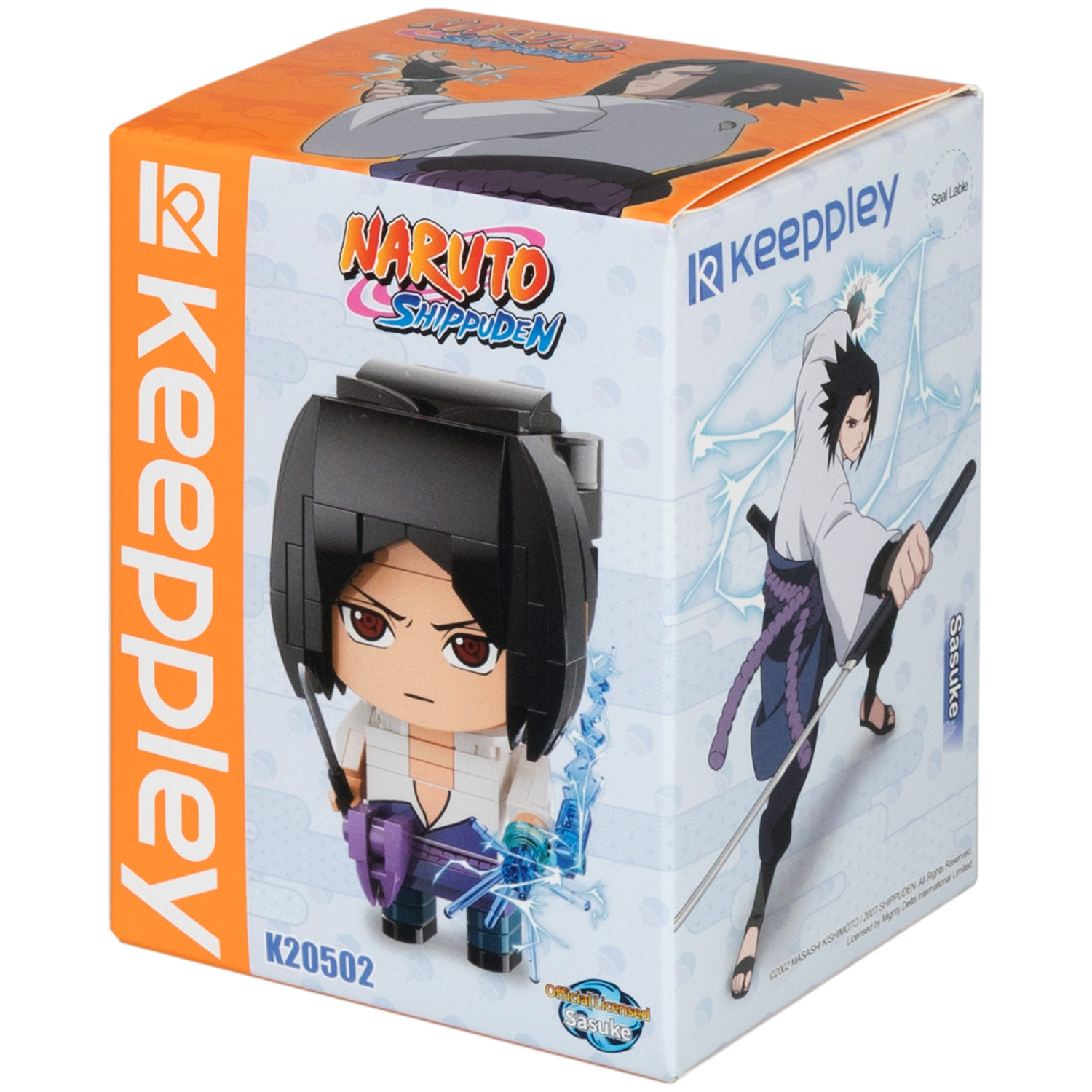 Naruto конструктор "Саске Учиха" для мальчиков и девочек, 174 детали