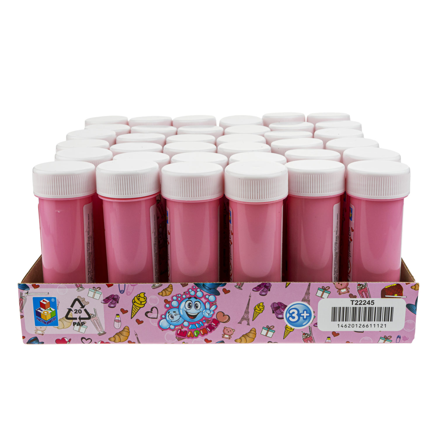 Мыльные пузыри 1TOY Мы-шарики! Девочки, 60 мл