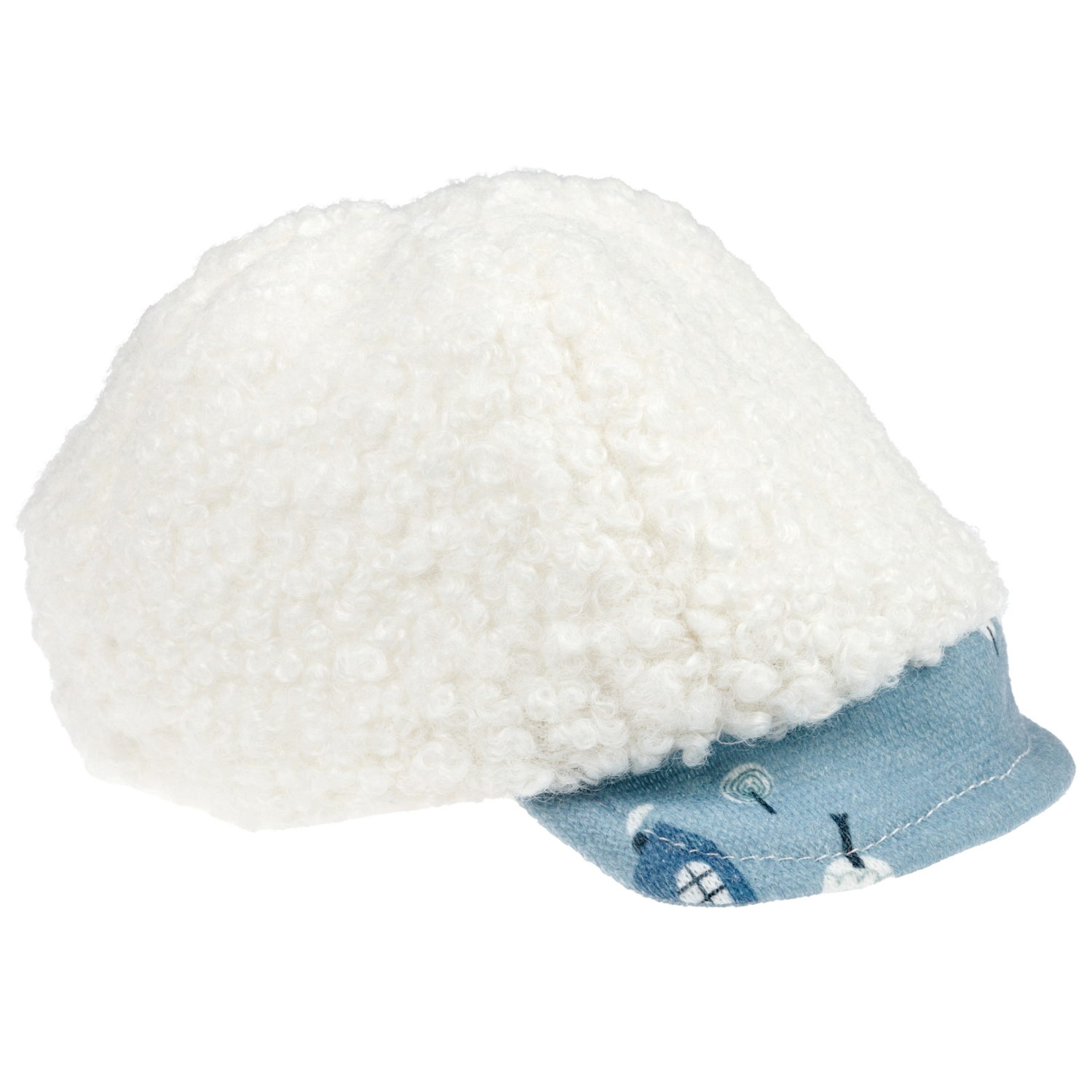 Arias Reborn Bruno новорожденный пупс мягкий 45 см., в голубой одежде, с соской, с одеялом,кор.