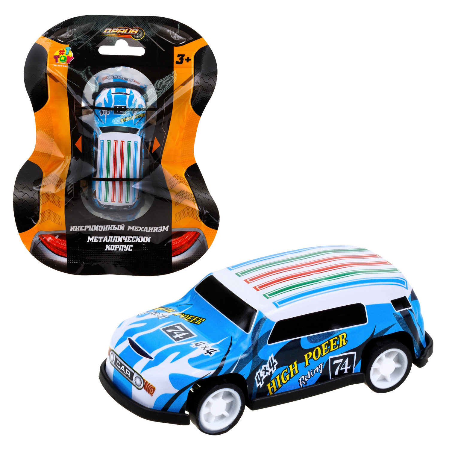 1toy Драйв Микромашинка, металлическая, инерционная, в ассортименте 92 вида