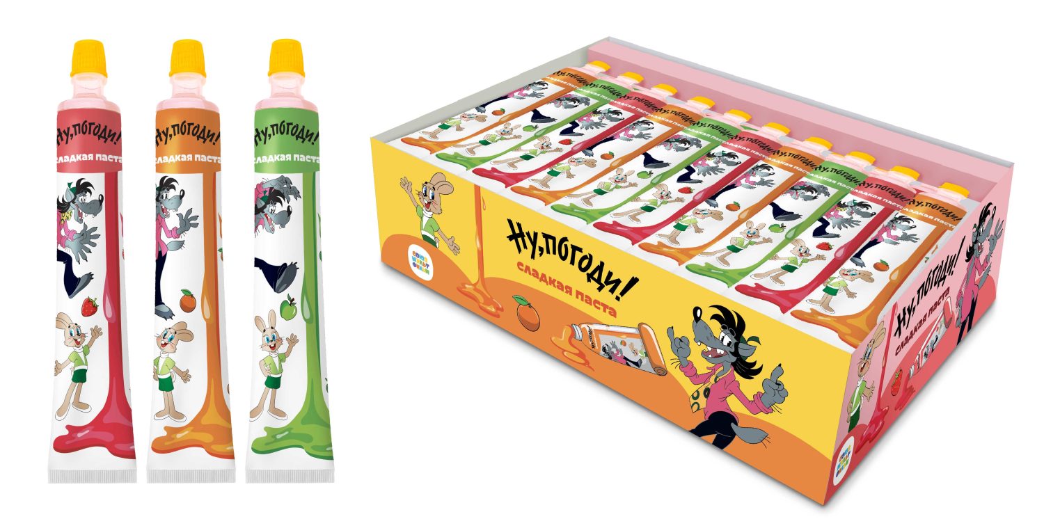 НУ, ПОГОДИ! сладкая паста, блок 30 шт. (55г х 30 х 12)