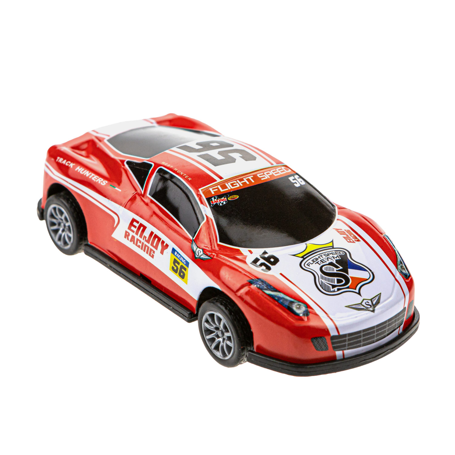 Набор машинок 1TOY Драйв, металлические машинки, инерционные, набор 10 штук