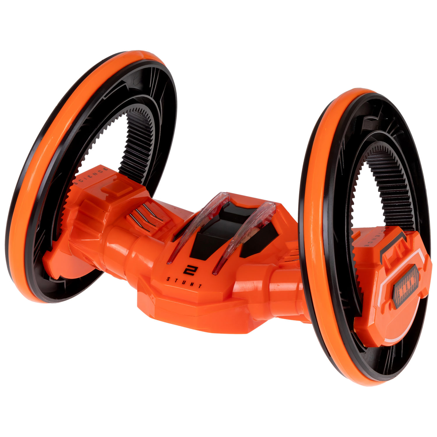 Машинка на пульте управления 1TOY Драйв перевертыш, трюковая, радиоуправляемая, трюкач, оранжевая