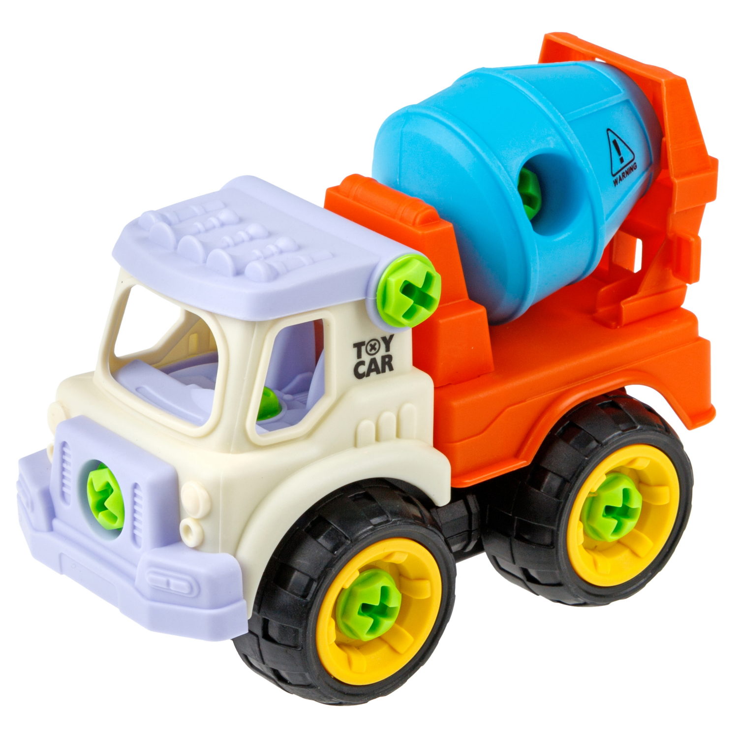 1toy Новостройка строительная техника, сборно-разборная, в асс. 4 вида (пакет)