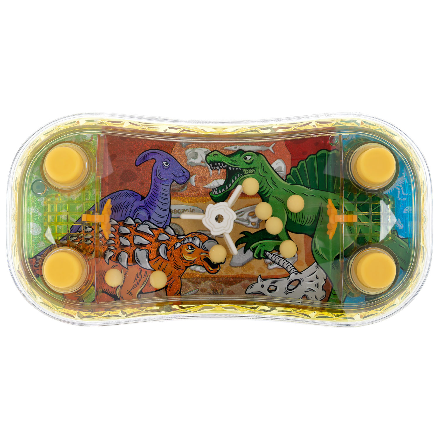 1TOY Игра с водой Забрось мячики Динозавры, 3 вида в ассортименте