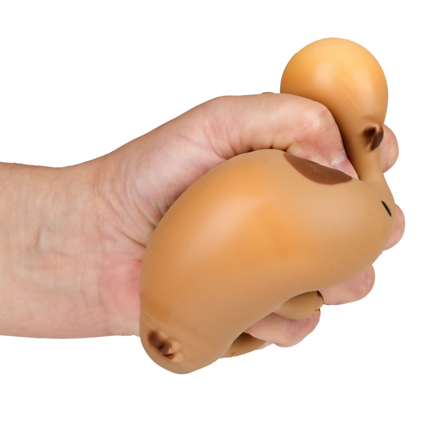 Антистресс-игрушка 1TOY Крутой замес Капибара, 10х8х10 см