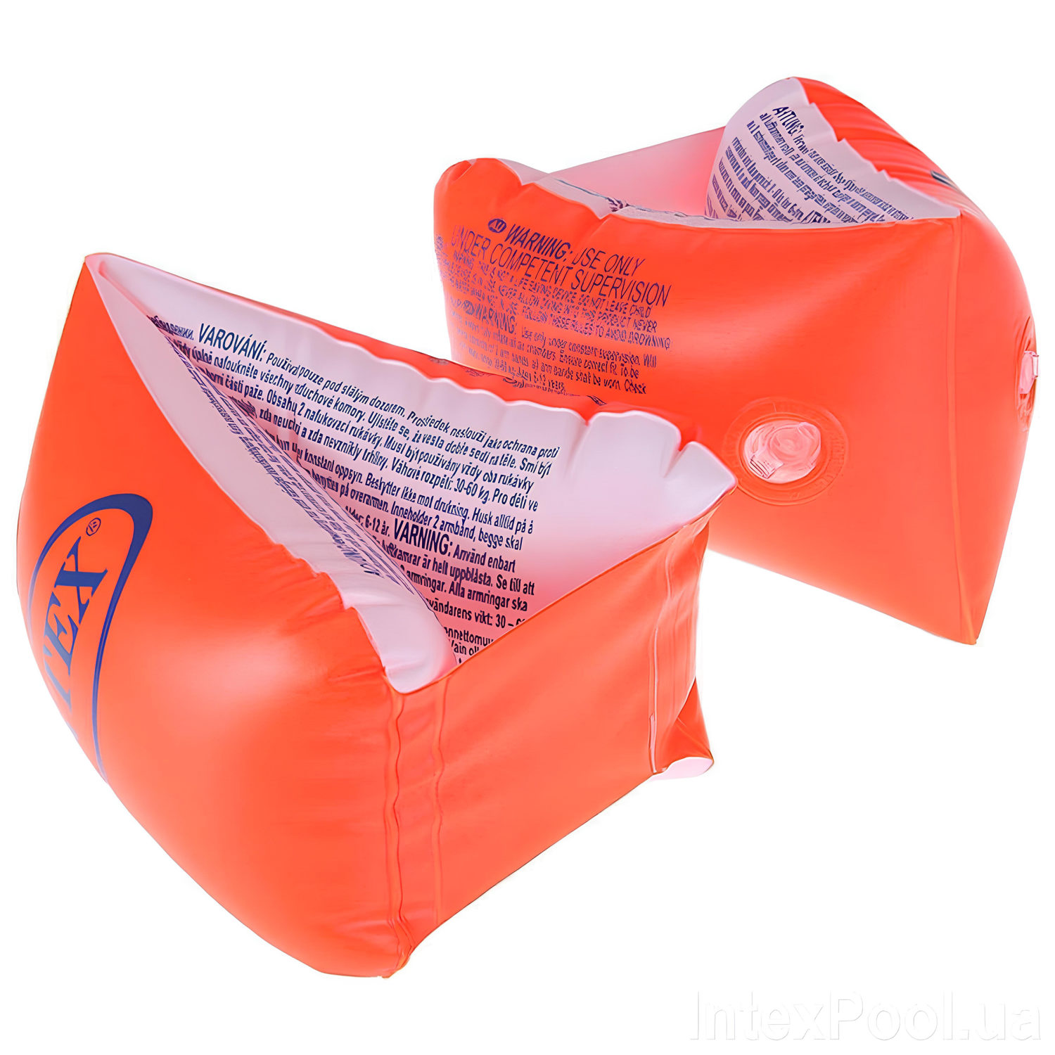 Нарукавники для плавания детские Intex Интекс надувные, 3-6 лет, для девочки и для мальчика