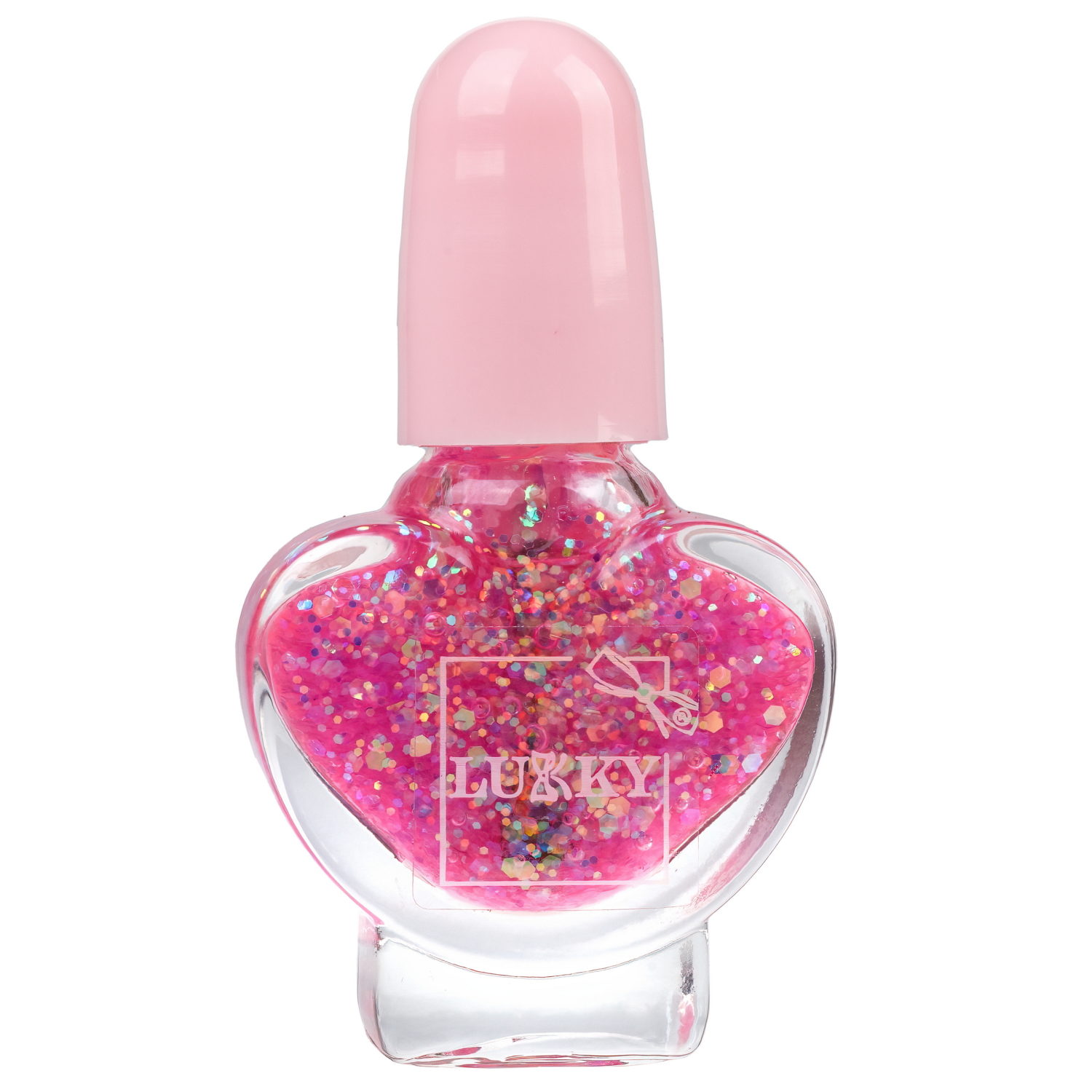 Lukky Beauty Duet набор блеск для губ и лак для ногтей, цвет фиолетовый