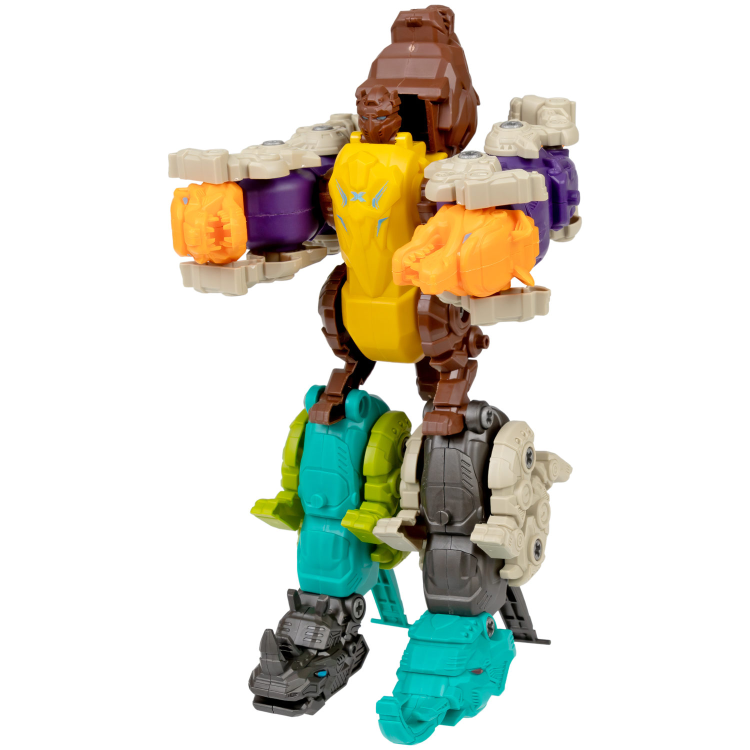 1toy Трансботы Зоотехника «Зверобой» , в ассортименте 5 видов