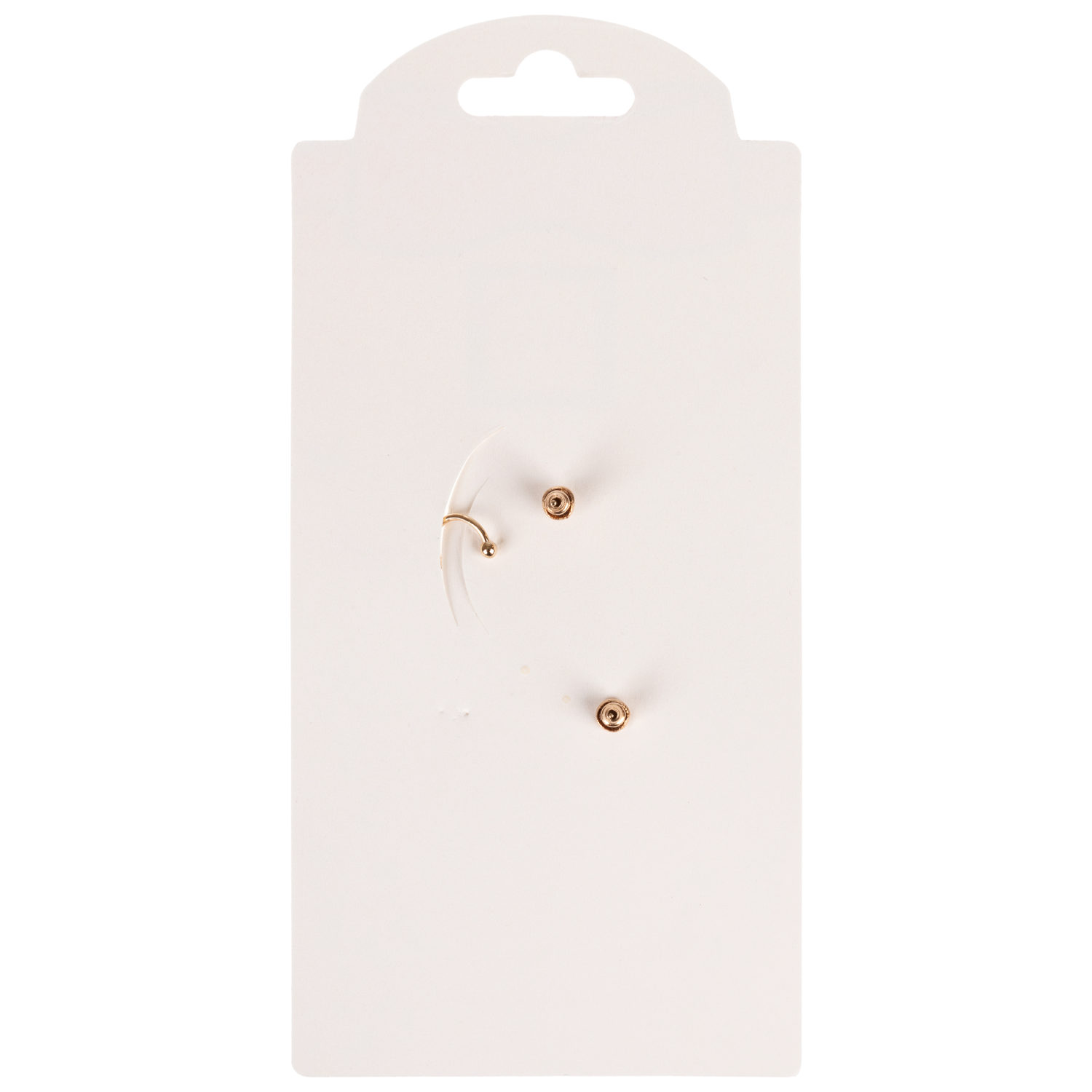 Набор из 2 асимметричных сережек с цепочкой Lukky Fashion