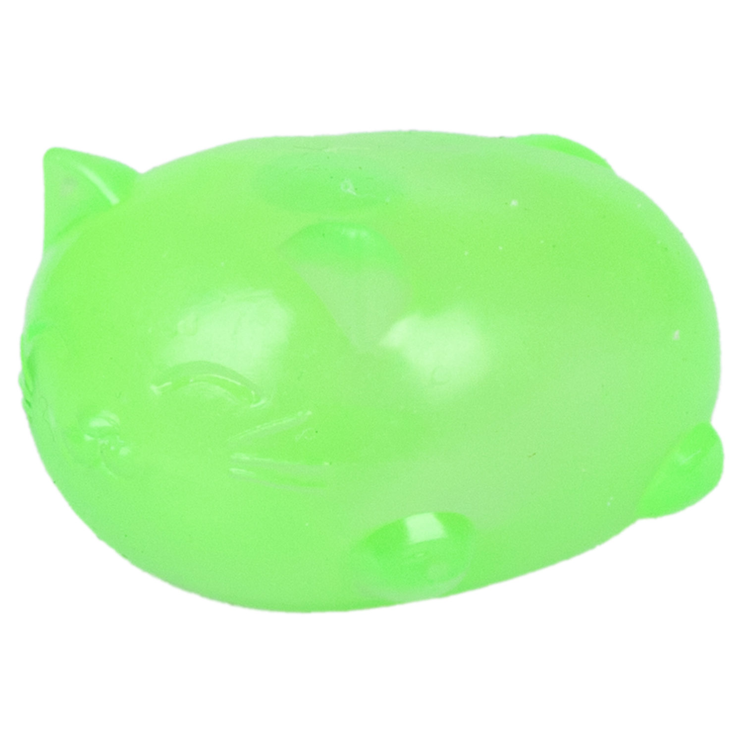 Антистресс-игрушка для рук 1TOY Крутой замес Супергель котик 4 цвета в ассортименте, 6*7,7 см