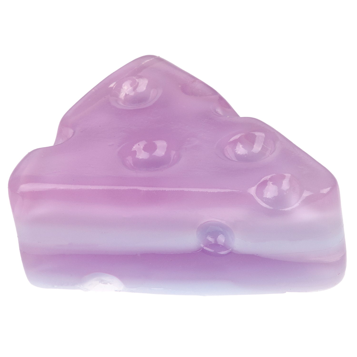 Игрушка-антистресс 1TOY Крутой замес Супергель «Сыр», фиолетовый