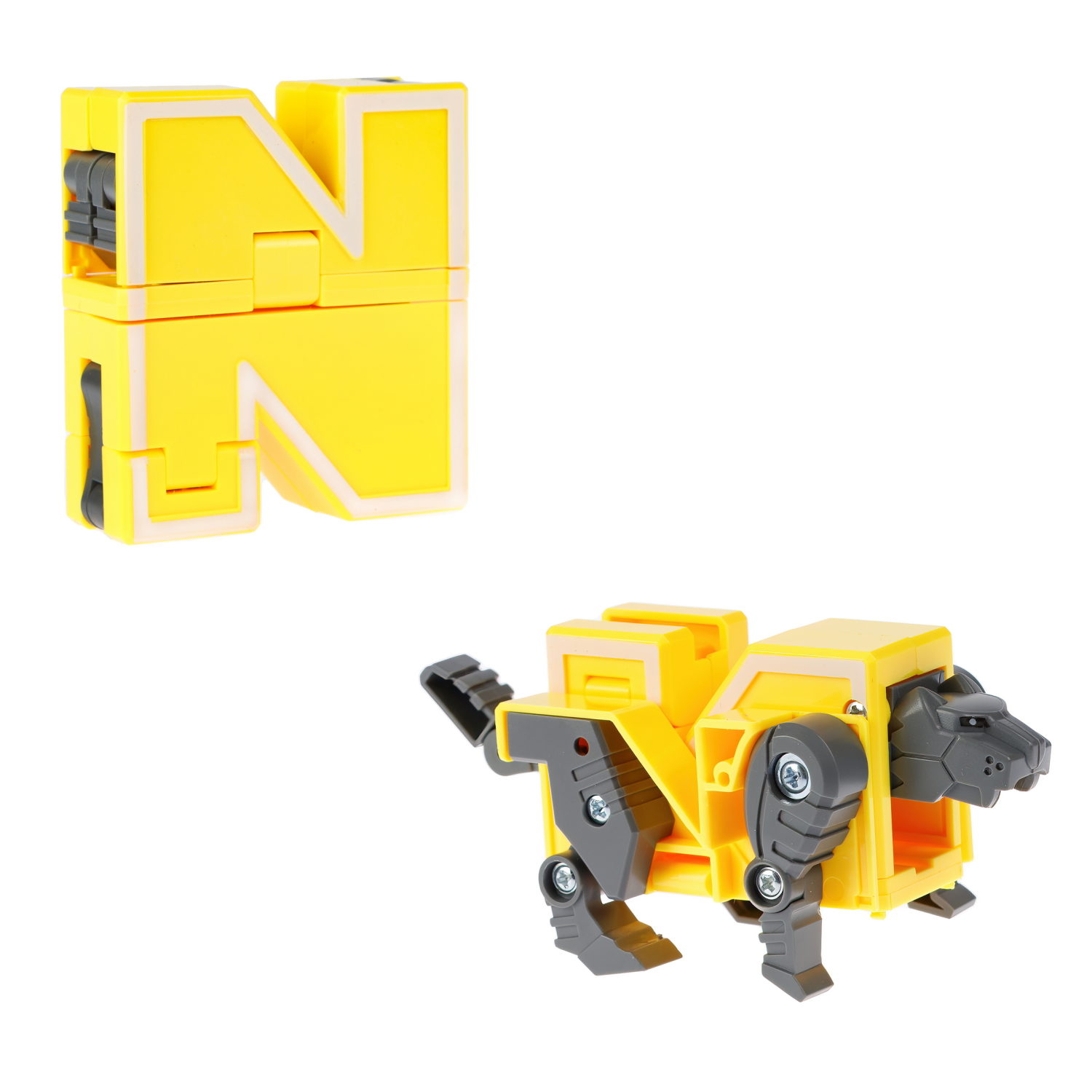 Трансформеры 1TOY, трансботы Lingvo Zoo, роботы, английские буквы от A до Z