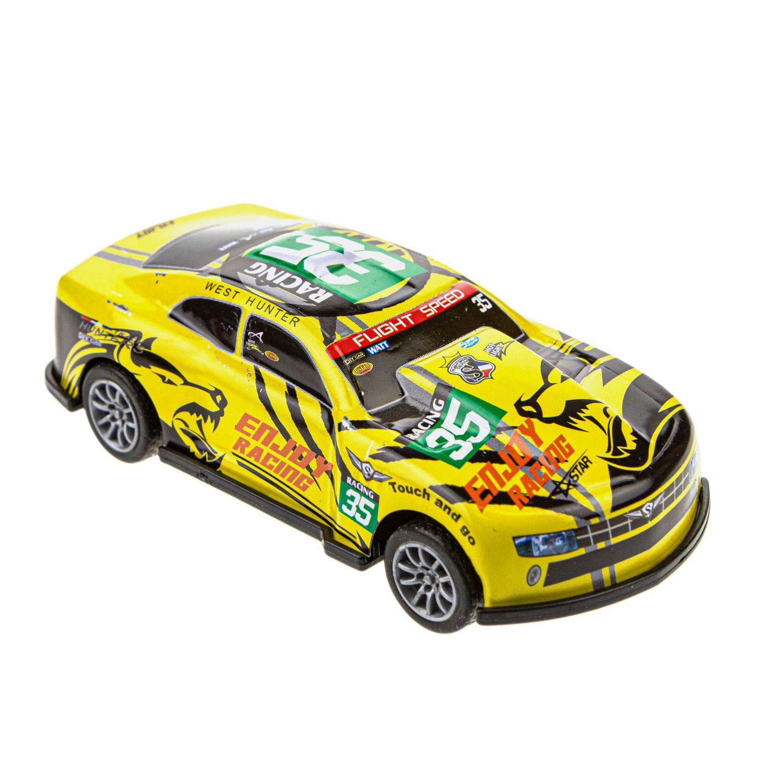 Набор металлических машинок 1TOY Драйв, инерционные, гоночные, маленькие, 7 см, 5 шт.