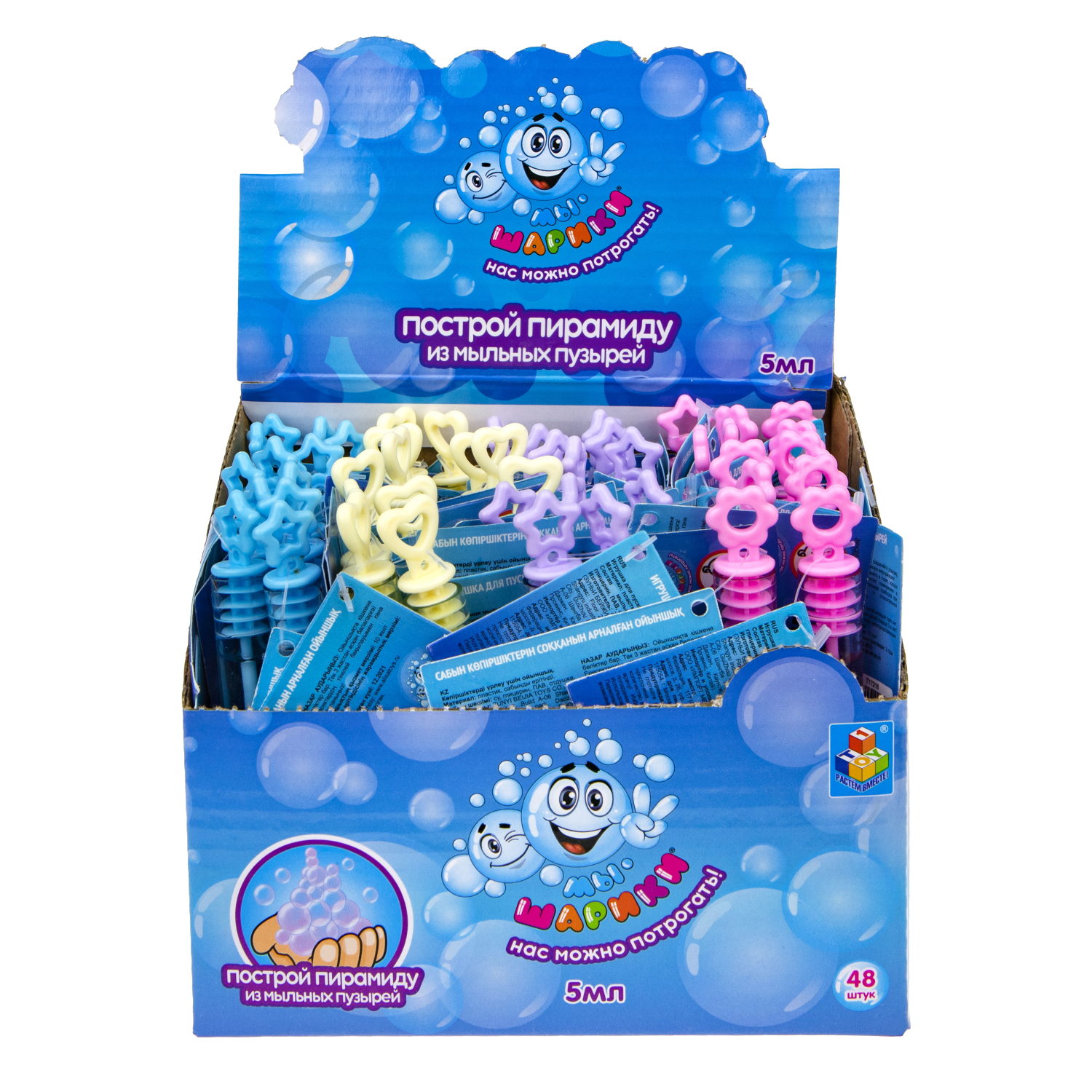 Нелопающиеся мыльные пузыри 1TOY "Мы-шарики!", 5 мл