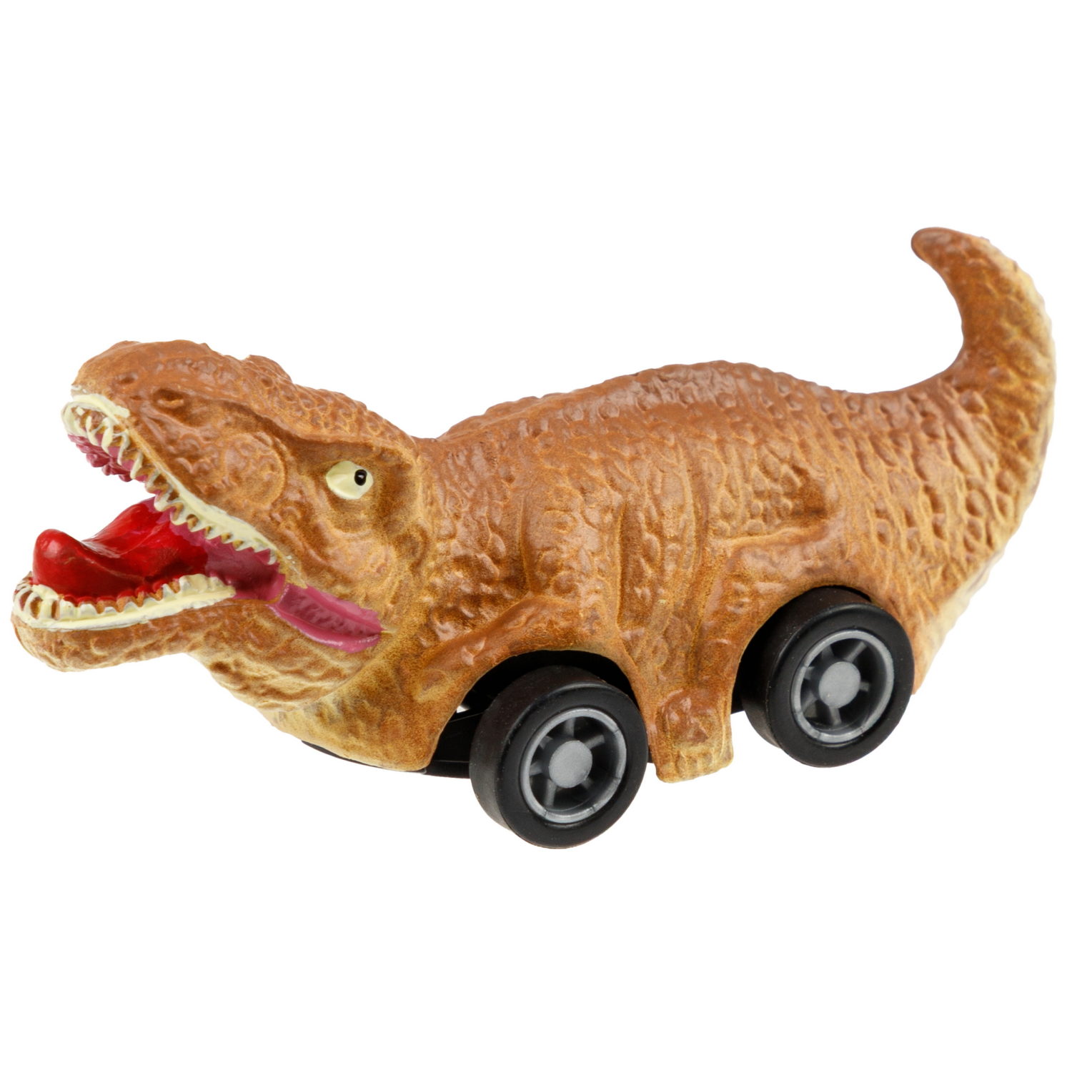 Игрушка для малышей 1TOY Покатушки, динозавр с инерционным механизмом