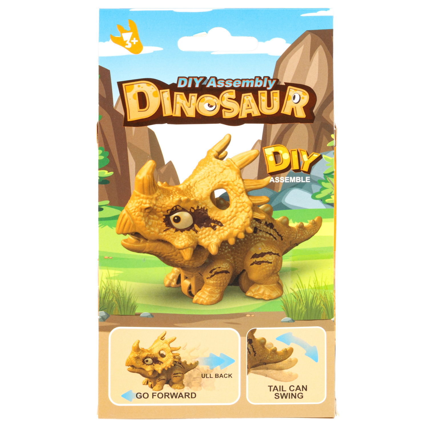 1Toy Динопарк "Мими заврики" (д/б 6 шт., в асс. 6 видов, коробка)